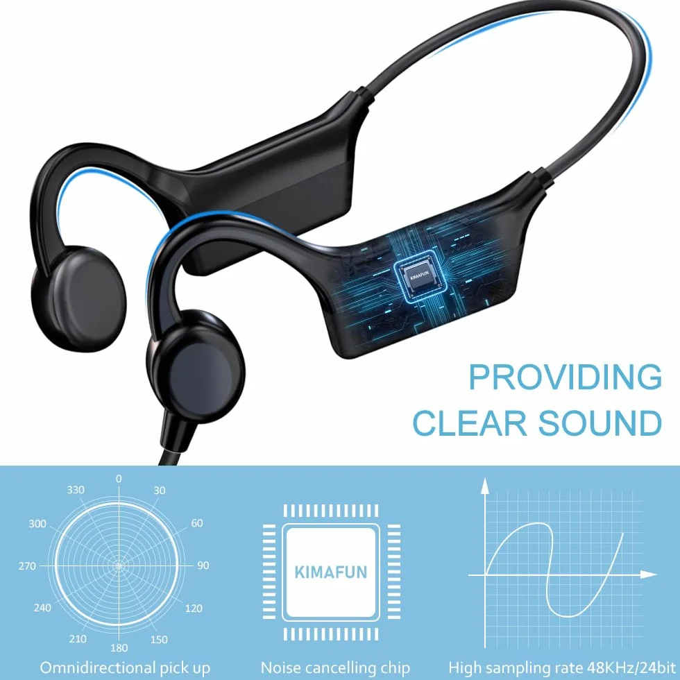 KIMAFUN 2.4G Fitness Diadema Micrófono Inalámbrico, IP67 Micrófono a Prueba de Sudor a Prueba de Agua para Instructores de Entrenamiento, Fitness, Yoga, Pilates,GWP91(1TX+1RX)