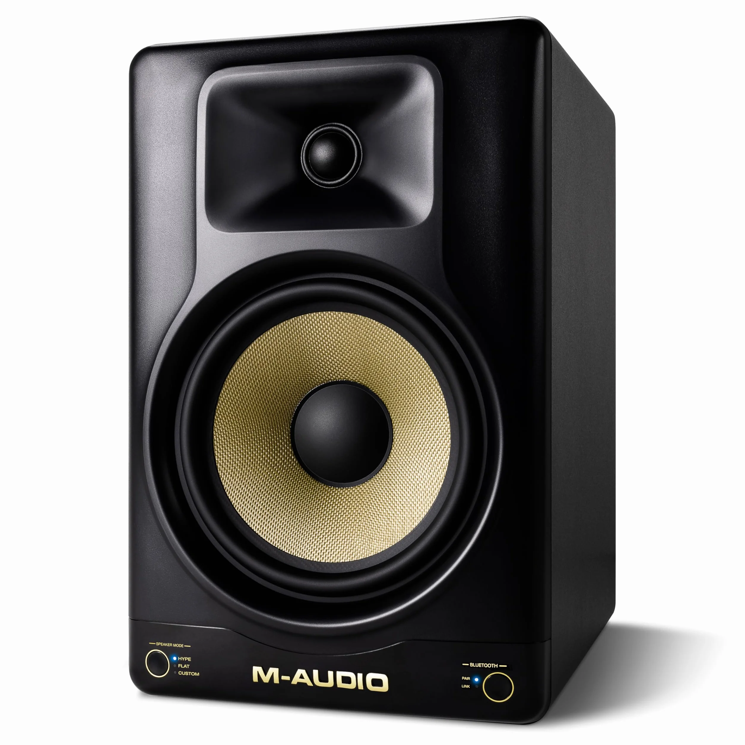 M-AUDIO Forty Eighty 8" 150W Altavoz Bluetooth Monitor de Estudio para producción y Mezcla con Crossover DSP de precisión, EQ, App de Control