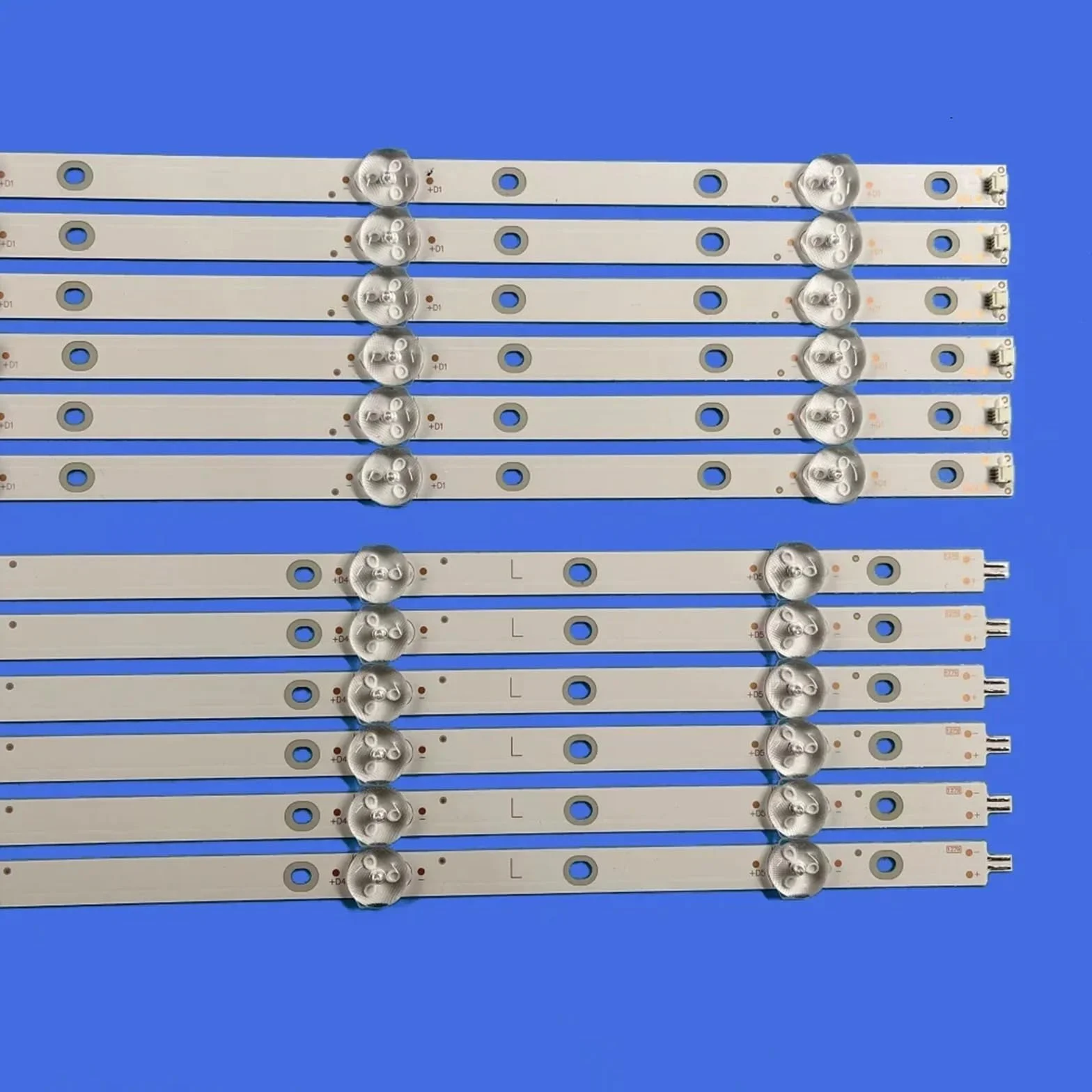 Tira De LED For Iluminación Trasera Compatible for For Philips 55PUS6503 /12 55PUS6412 55PUS7503 55PUS6162 55PUS6262 55PUS6753 55PUS7303 55PUS6703 TPT550U1