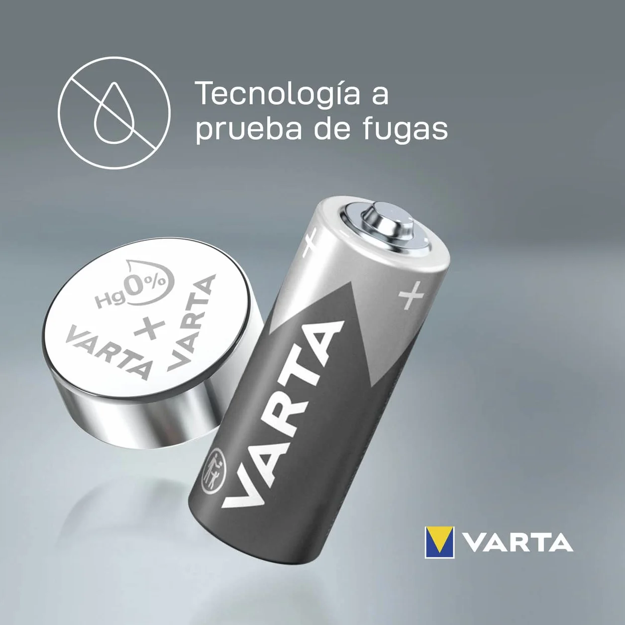 Varta Pila de botón alcalina 12 V V23GA, 2 unidades
