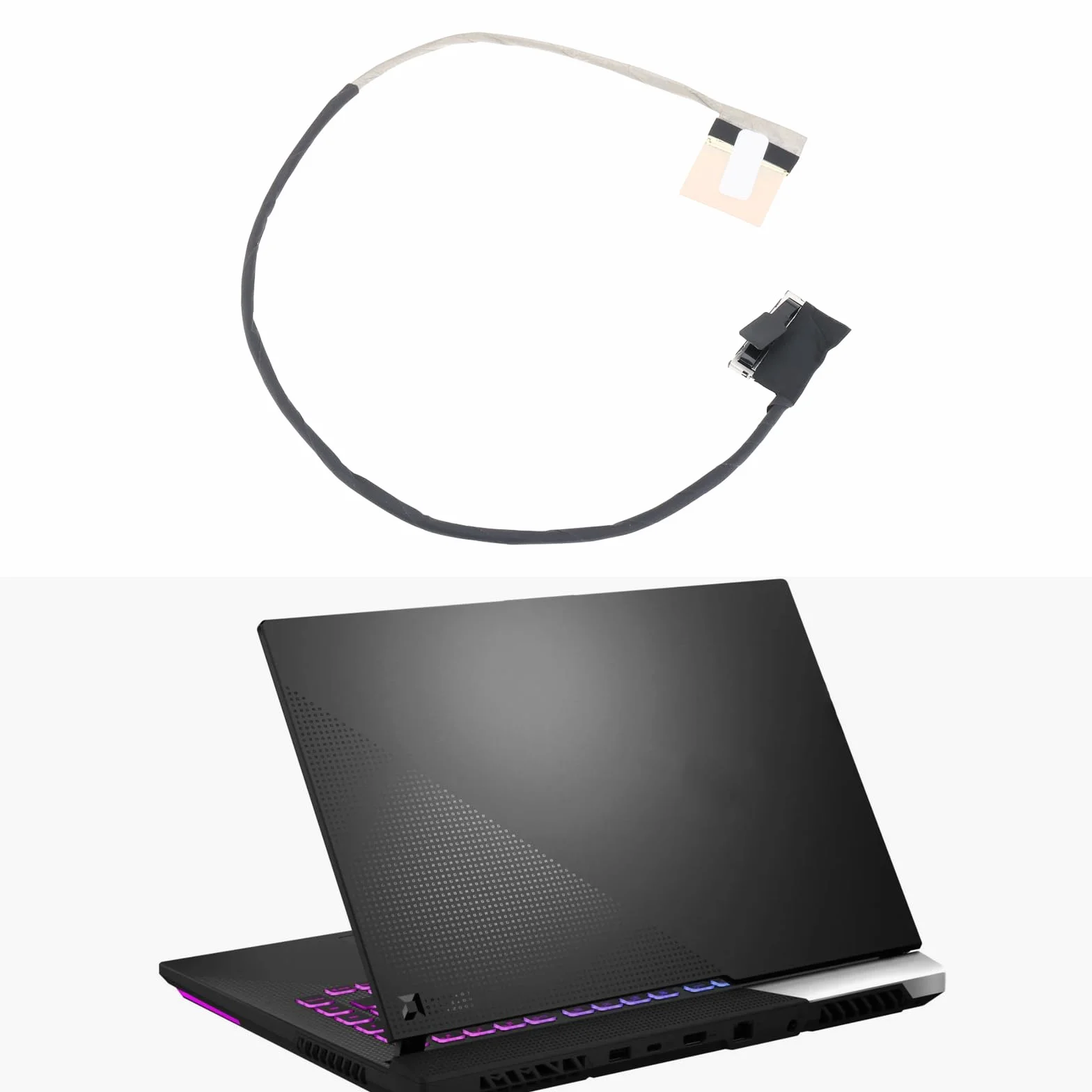 Cable de Pantalla LCD de 40 Pines 165 Hz/144 Hz 6017B1898801 14005-03700900 Compatible con ASUS ROG Strix G15 G513QY G513QM G513NE