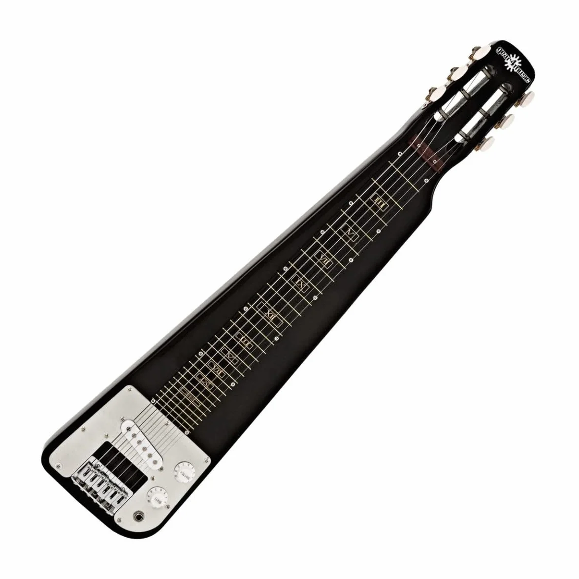 Gear4music Lap Steel Kit de guitarra con soporte, Tonebar Slide y Gig Bag