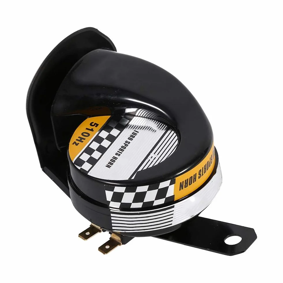 Universal Snail Horn Speaker 115DB 510Hz 12V 3.5A Mini Electronic Air Horn for Motorcycle