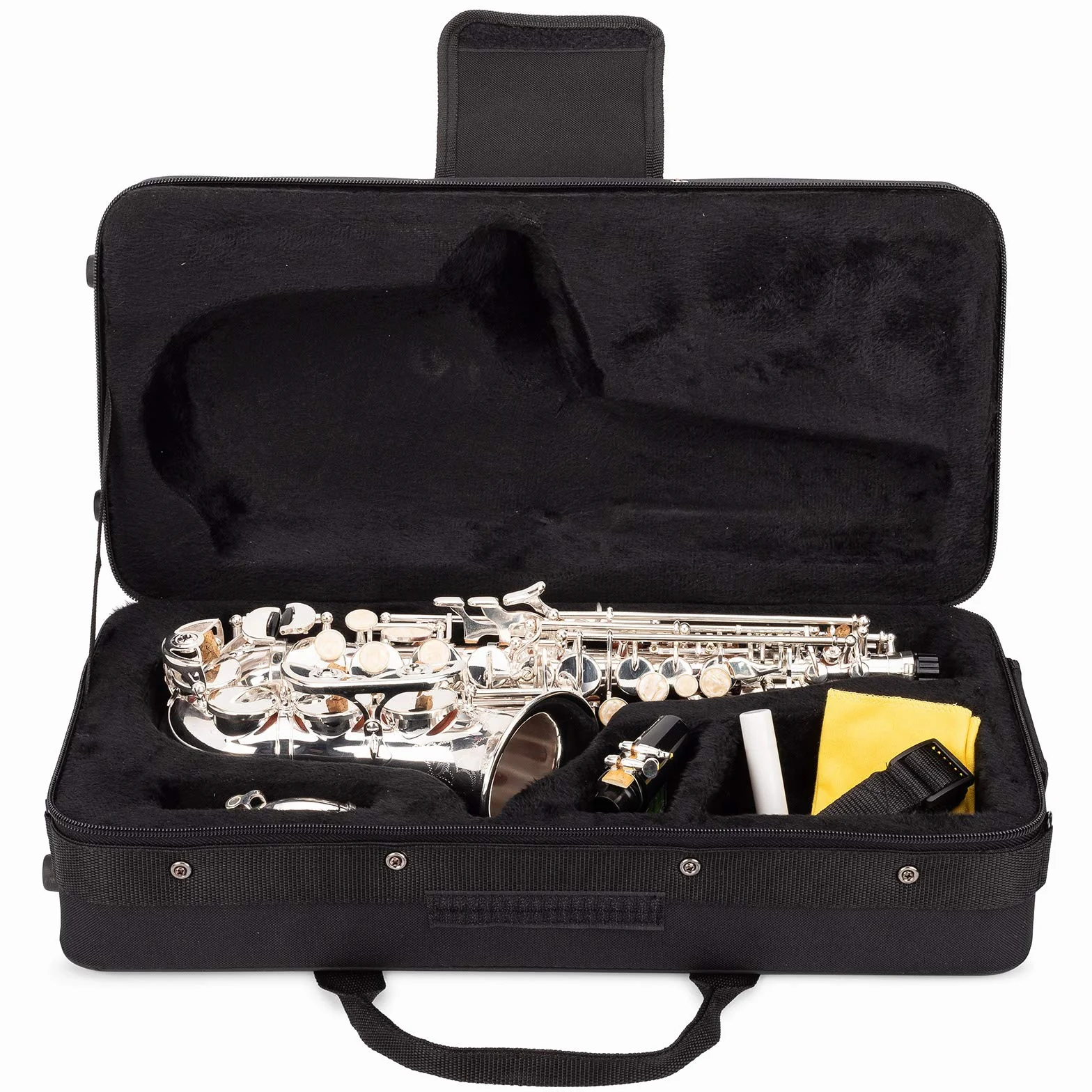 Jean Paul USA Saxofón Soprano, Plata (SS-400SP)