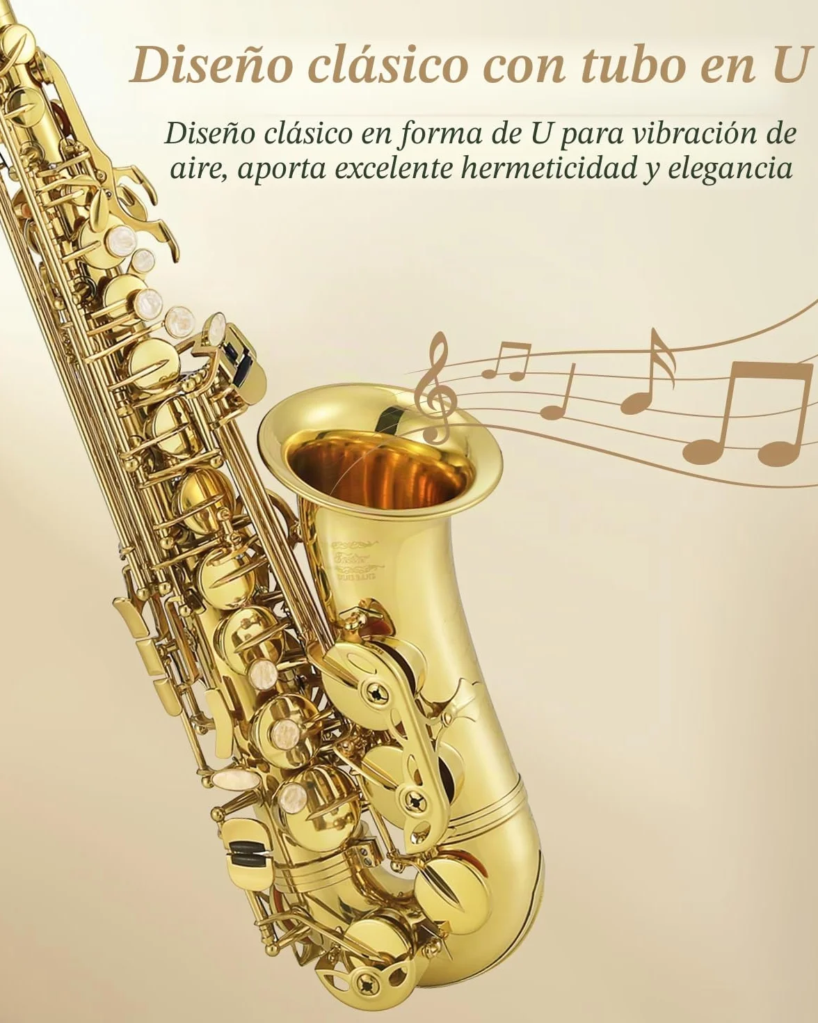 Eastar AS-Ⅲ Commander E Flat Wind Band Saxophone，Beautiful Gold +Eastar ERD-ASS1 Eb Saxophone Reeds, Strength 3, 5-pack
