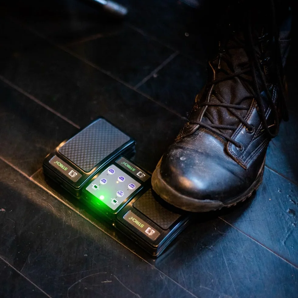 Strich BT-FP2 - Pedal inalámbrico de nodo/interruptor lateral para móviles y tablets