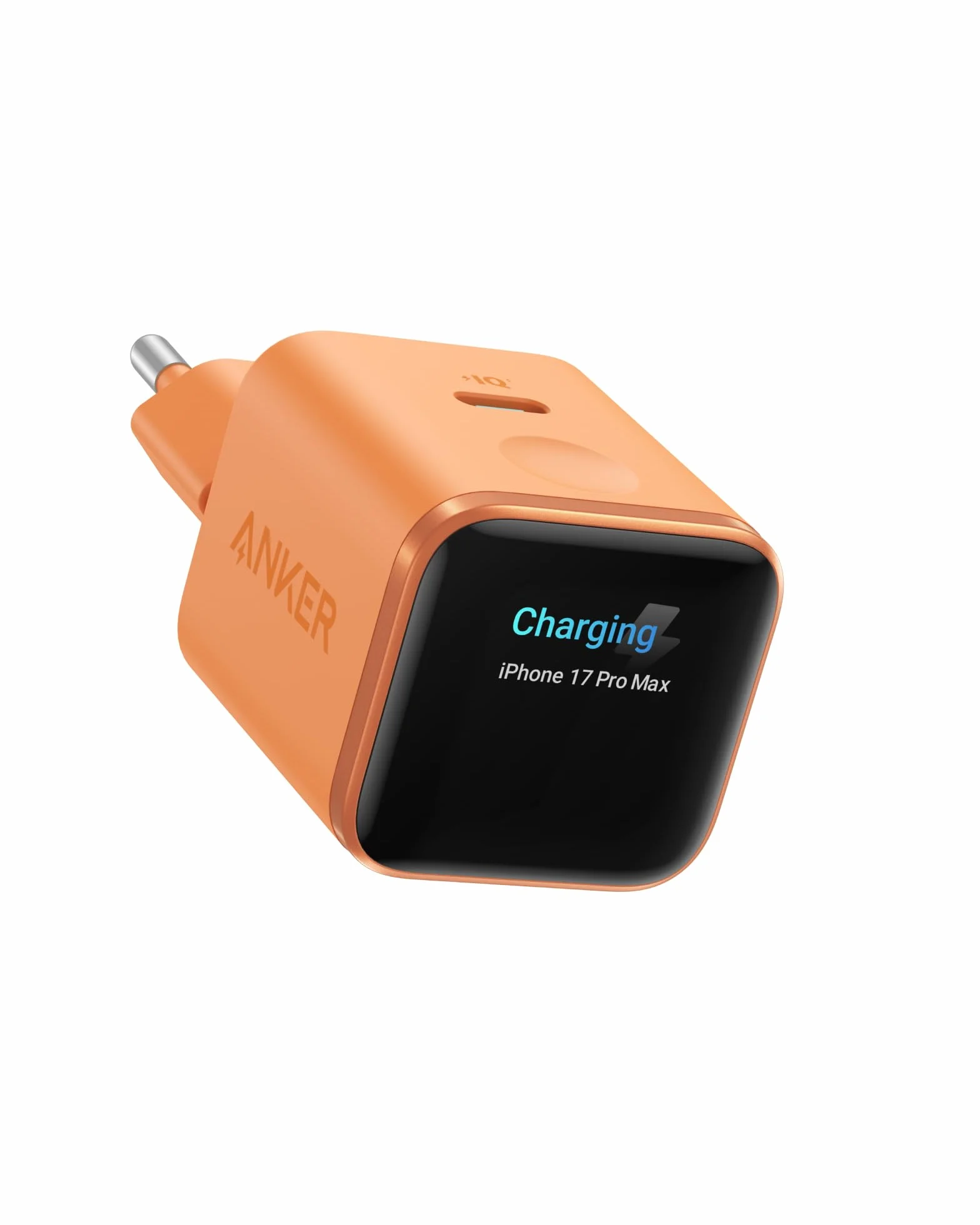 Anker Nano Cargador USB C 45W Inteligente, Carga Rápida para iPhone 17/16/15, iPad Pro, iPad Air