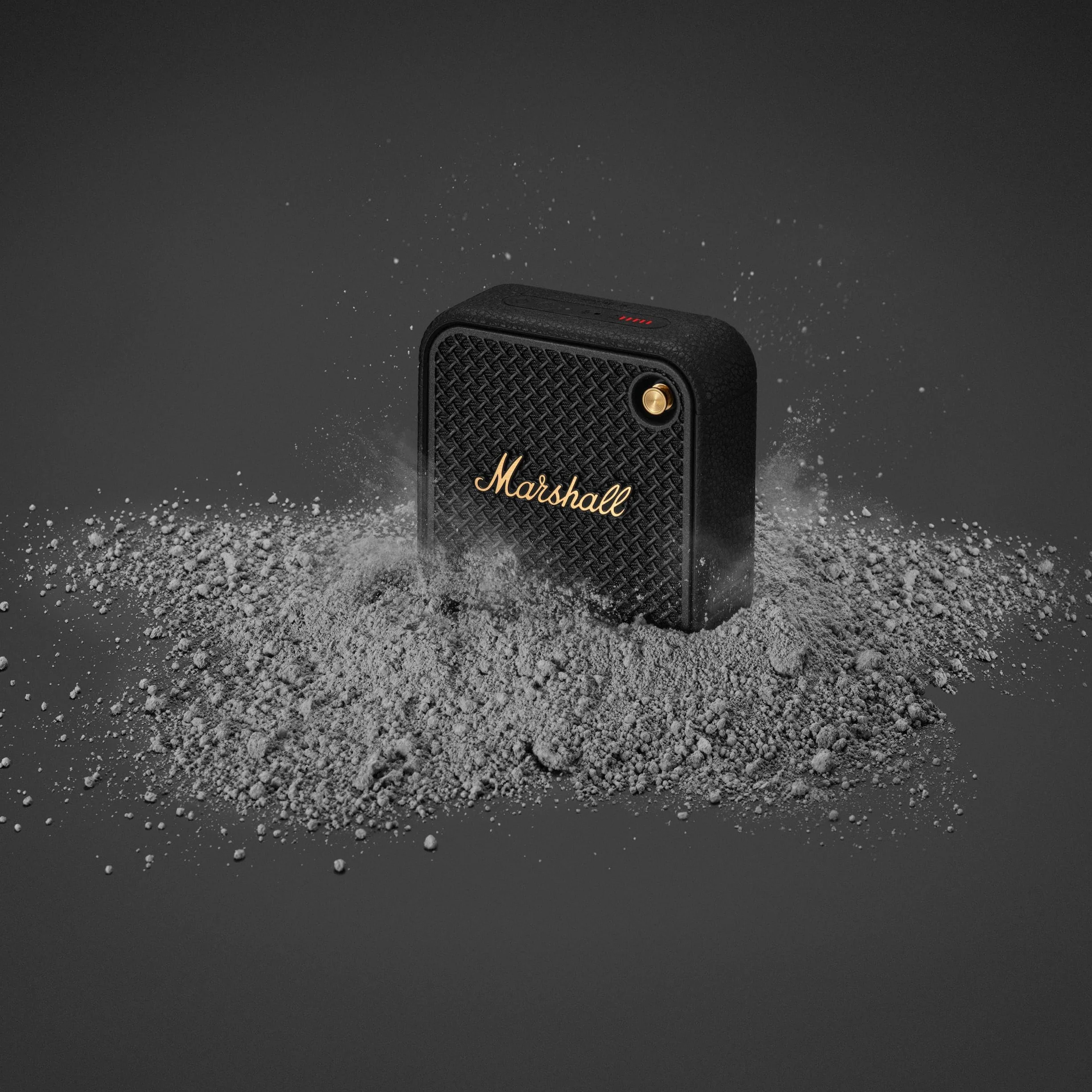Marshall Willen II Bluetooth Altavoces Inalámbricos IP67 17 Horas Reproducción Carga Rápida Negro Latón