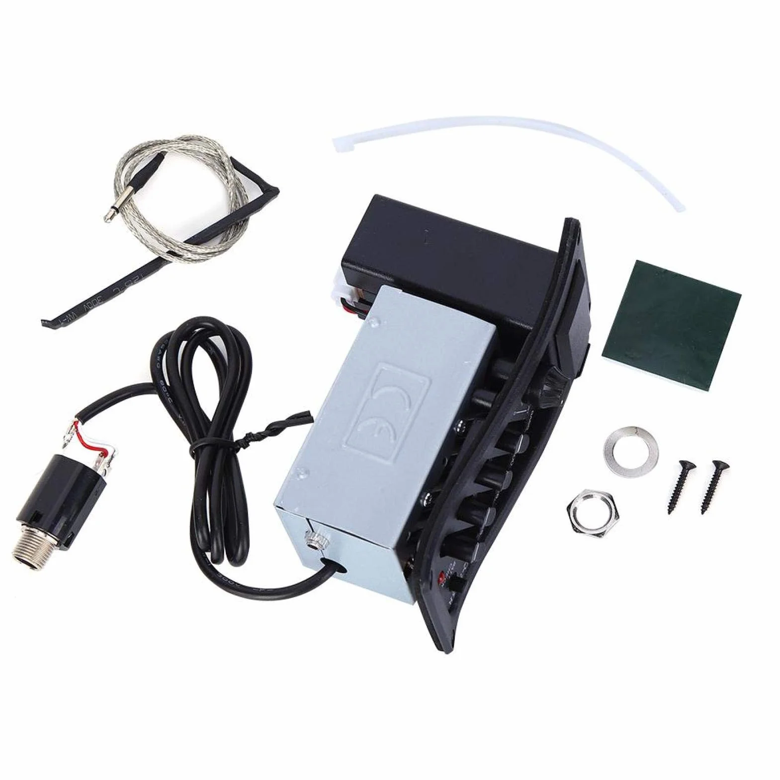 Pastilla de guitarra clásica 7545R, pastilla de guitarra acústica, control de volumen de 4 bandas para guitarras clásicas Guitarra acústica Guitarras populares