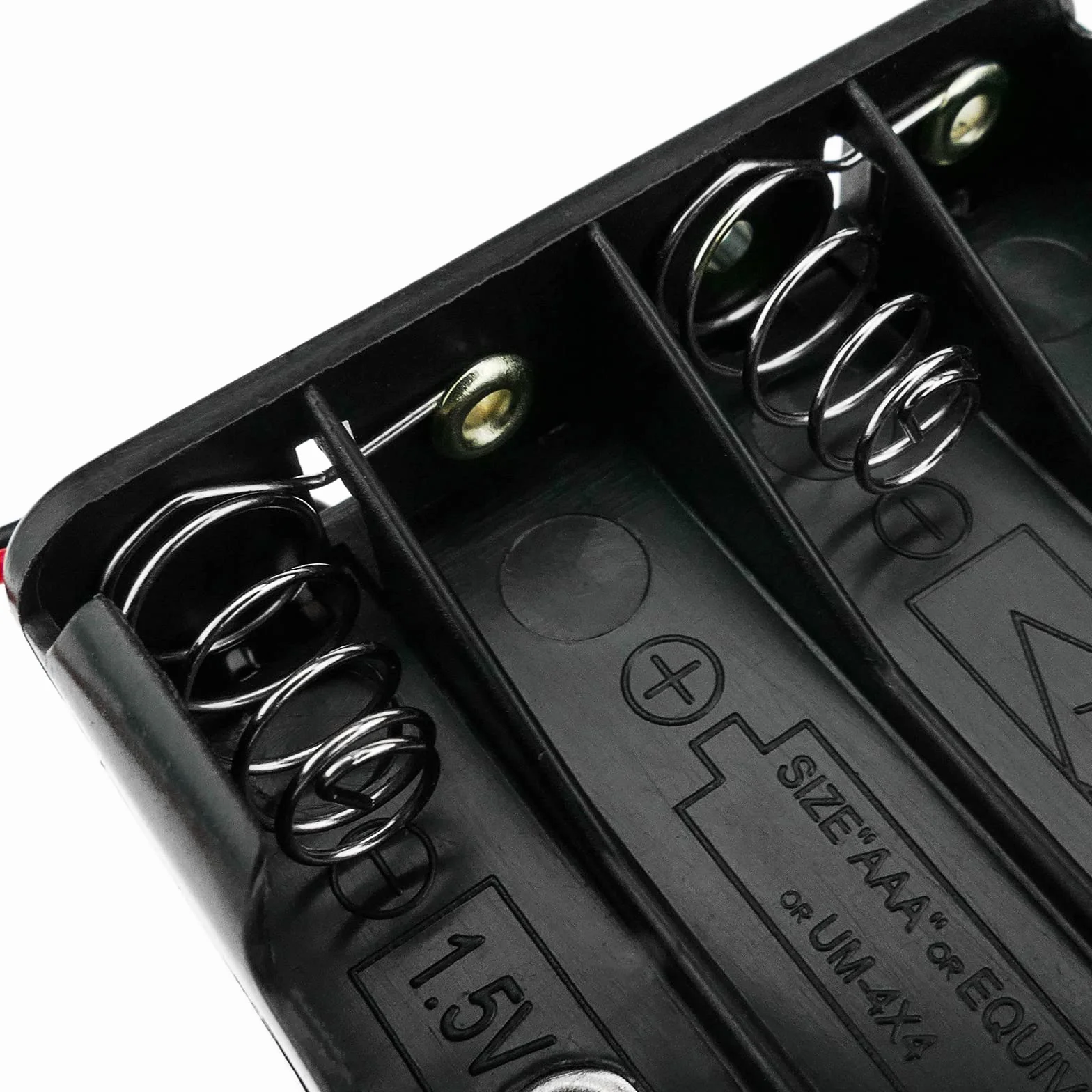 BeMatik - Portapilas Plano para 8 Pilas AAA LR03 de 1.5V