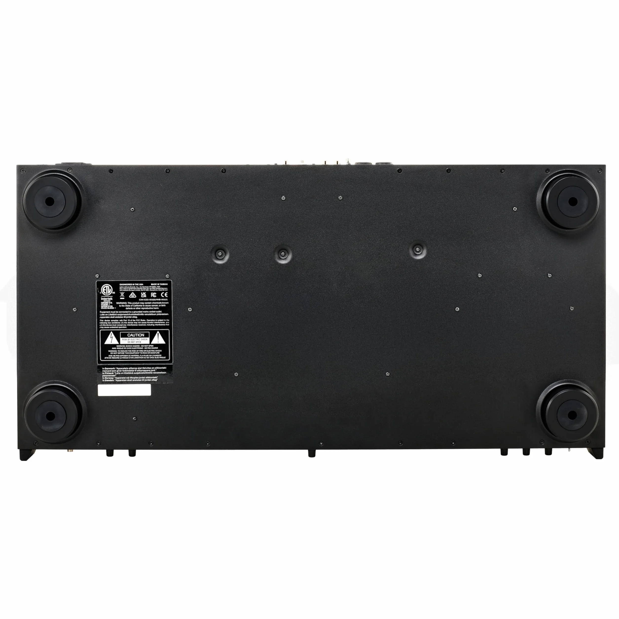 RANE FOUR Controlador DJ Stems Avanzado, 4 Canales, Jog Wheels de 8.5 Pugadas + Displays, Mezclador DJ con FX Internos, Serato DJ Pro + Pitch 'n Time DJ