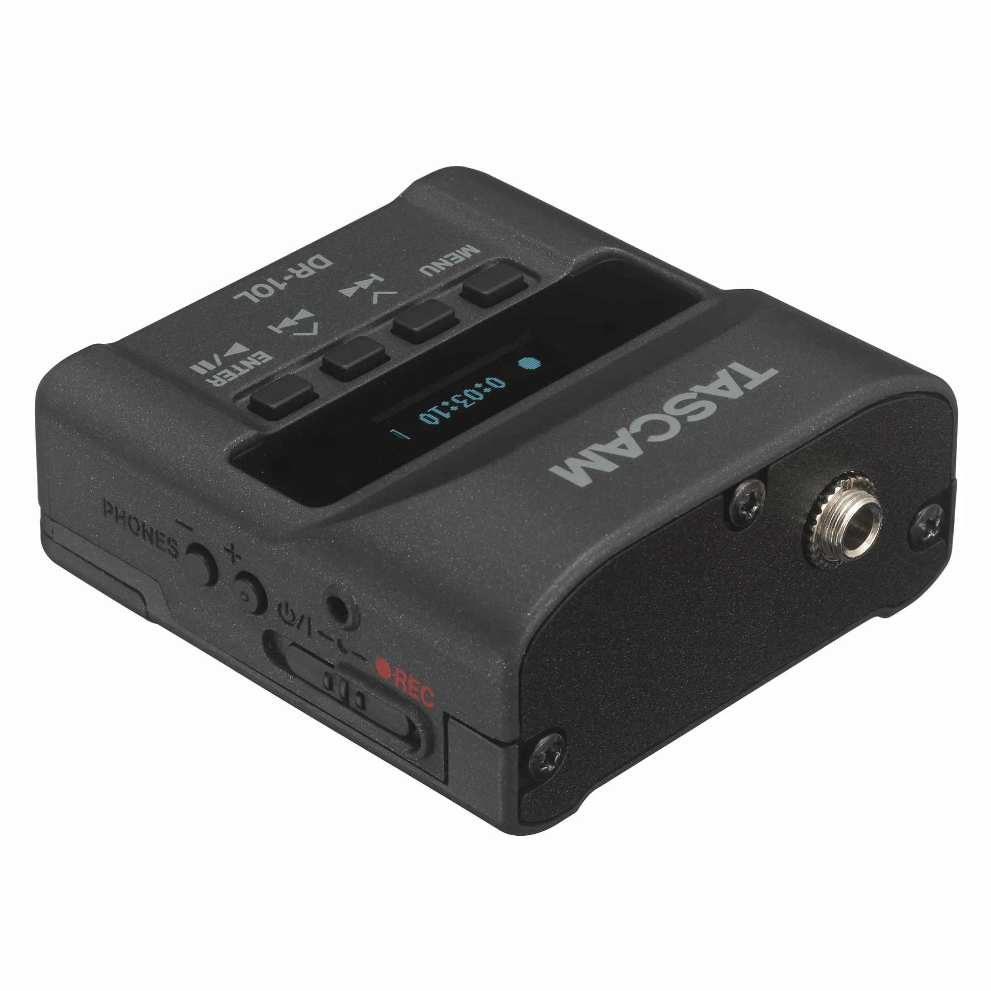 Tascam DR-10L dictaphone Carte flash Noir