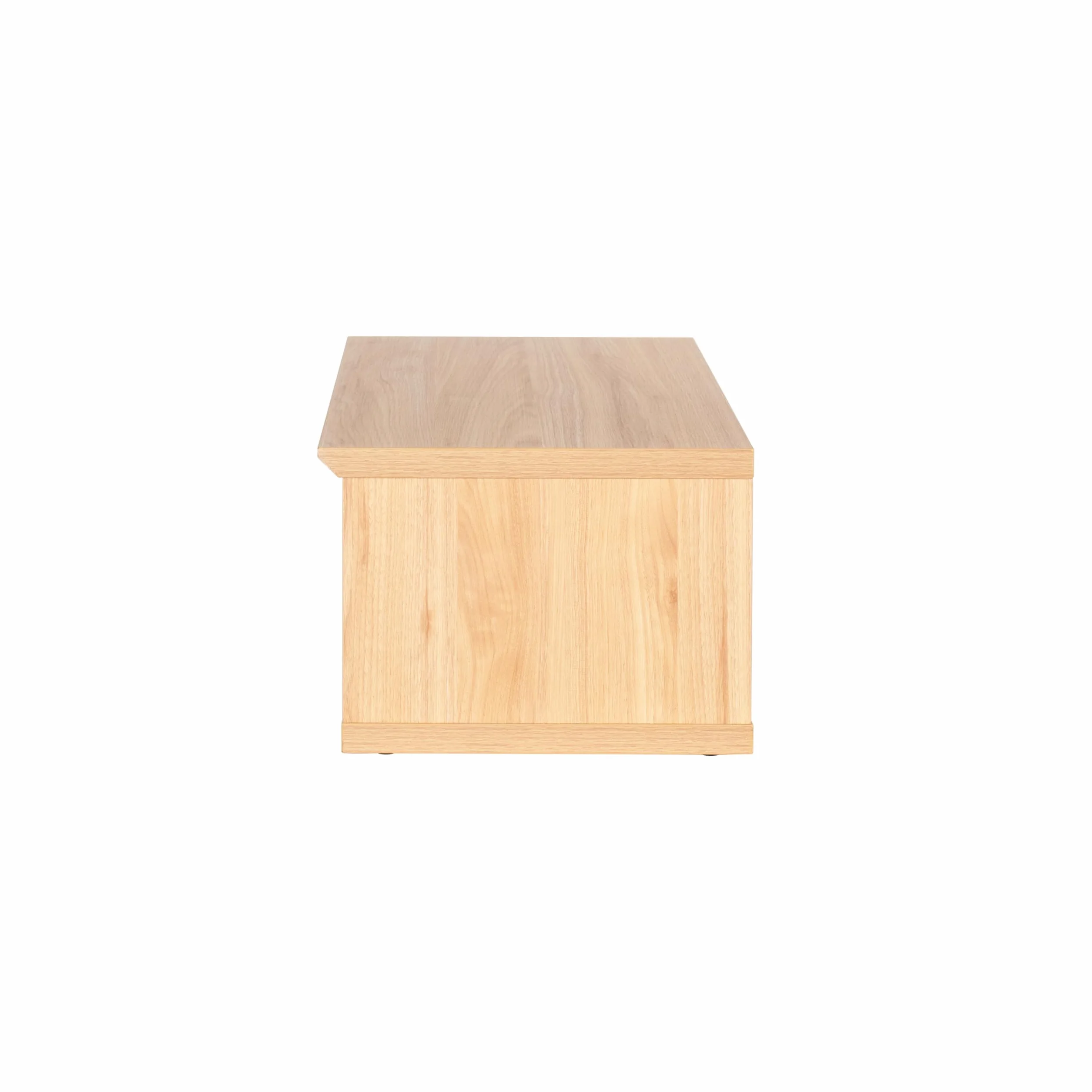 Gator Frameworks Elite Furniture Series 4U - Estante de escritorio de madera en acabado mate de arce natural (GFW-ELITERK-4U-MPL)
