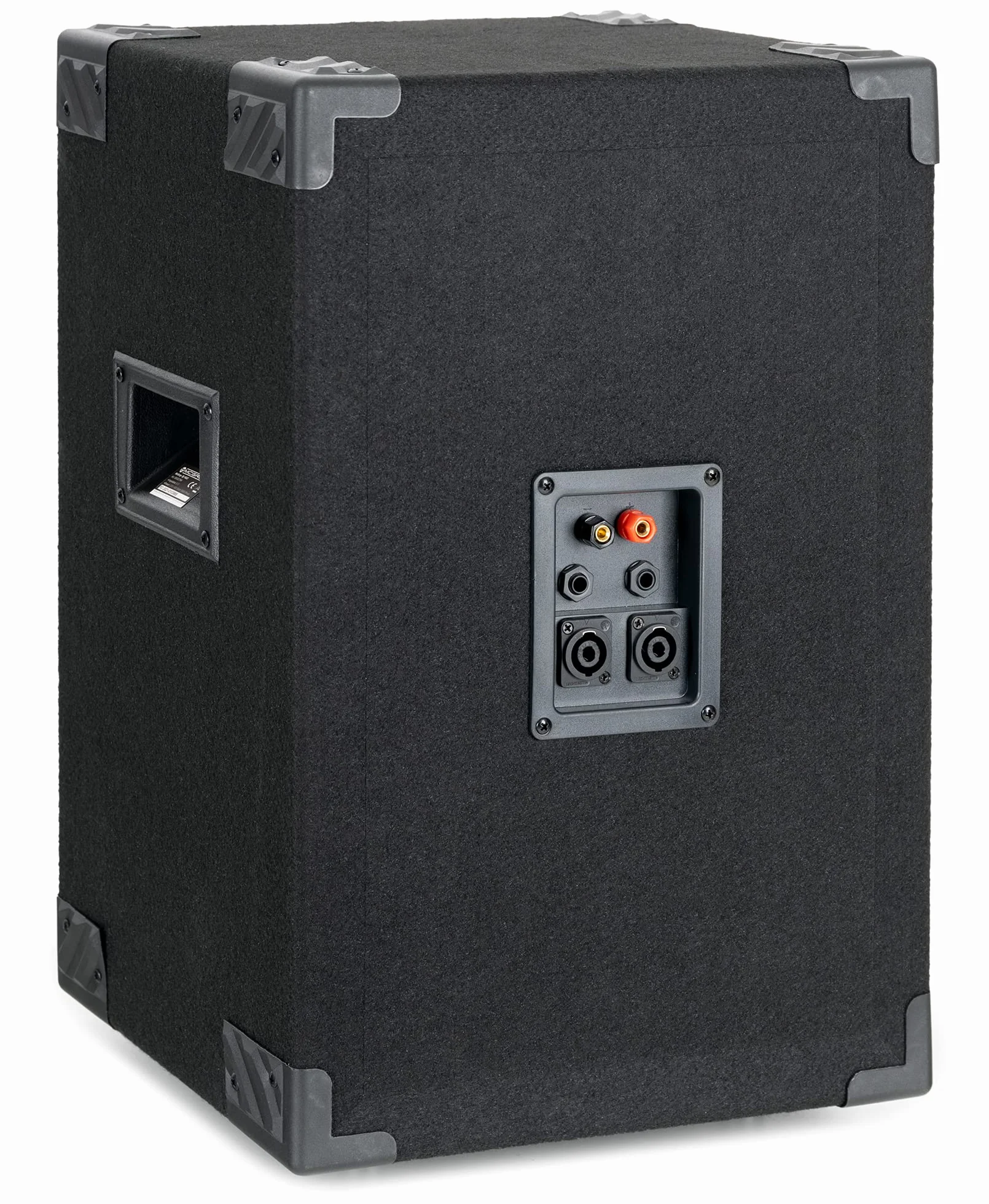 McGrey PA Set Completo Equipo DJ PowerDJ-1200 (Sistema con Cajas de Fiesta, Altavoces, 2 x 400 vatios, Amplificador Bluetooth, Amplificador, Cable de Altavoz)