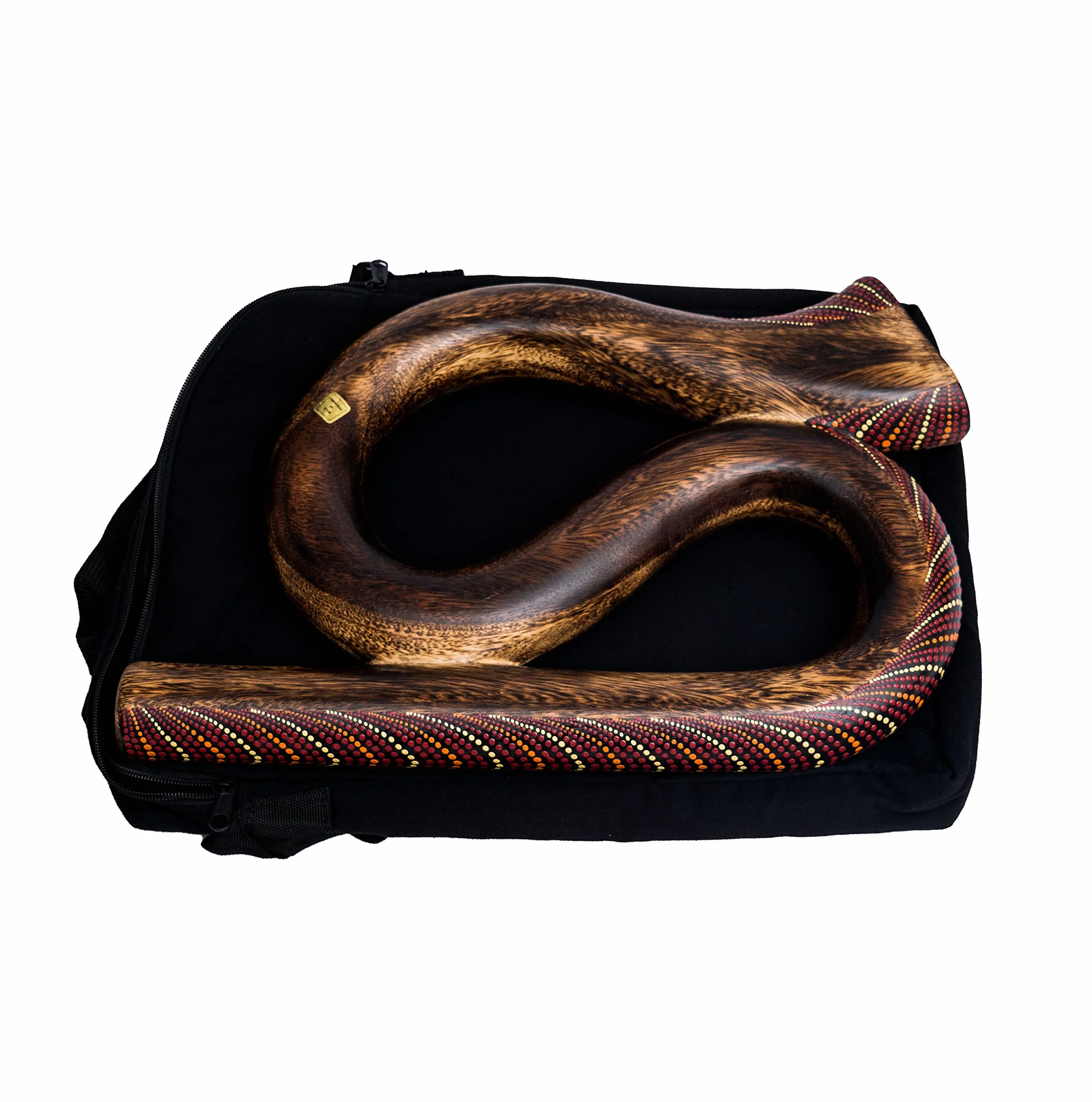 Didgeridoo DS3 - Estuche redondo con forma de S para viajes