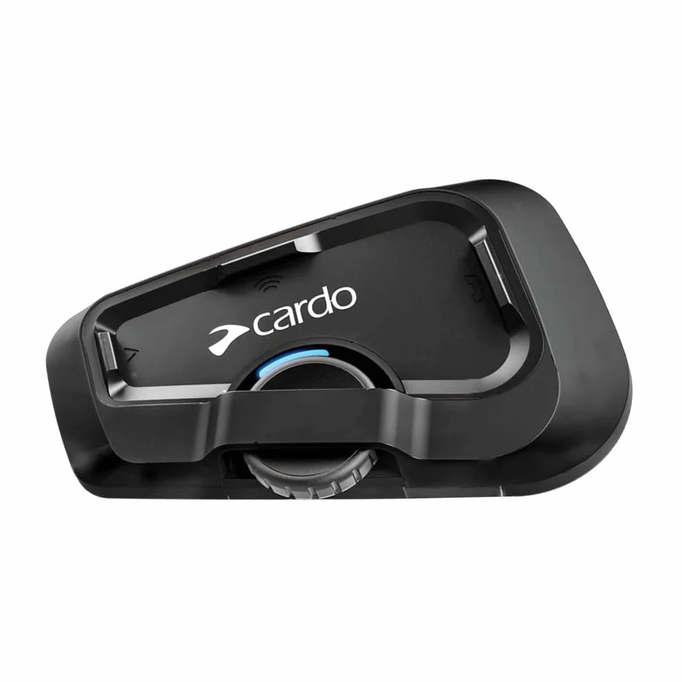 Cardo FREECOM 2X Bluetooth Intercomunicador 2 Vías para Motocicleta Negro