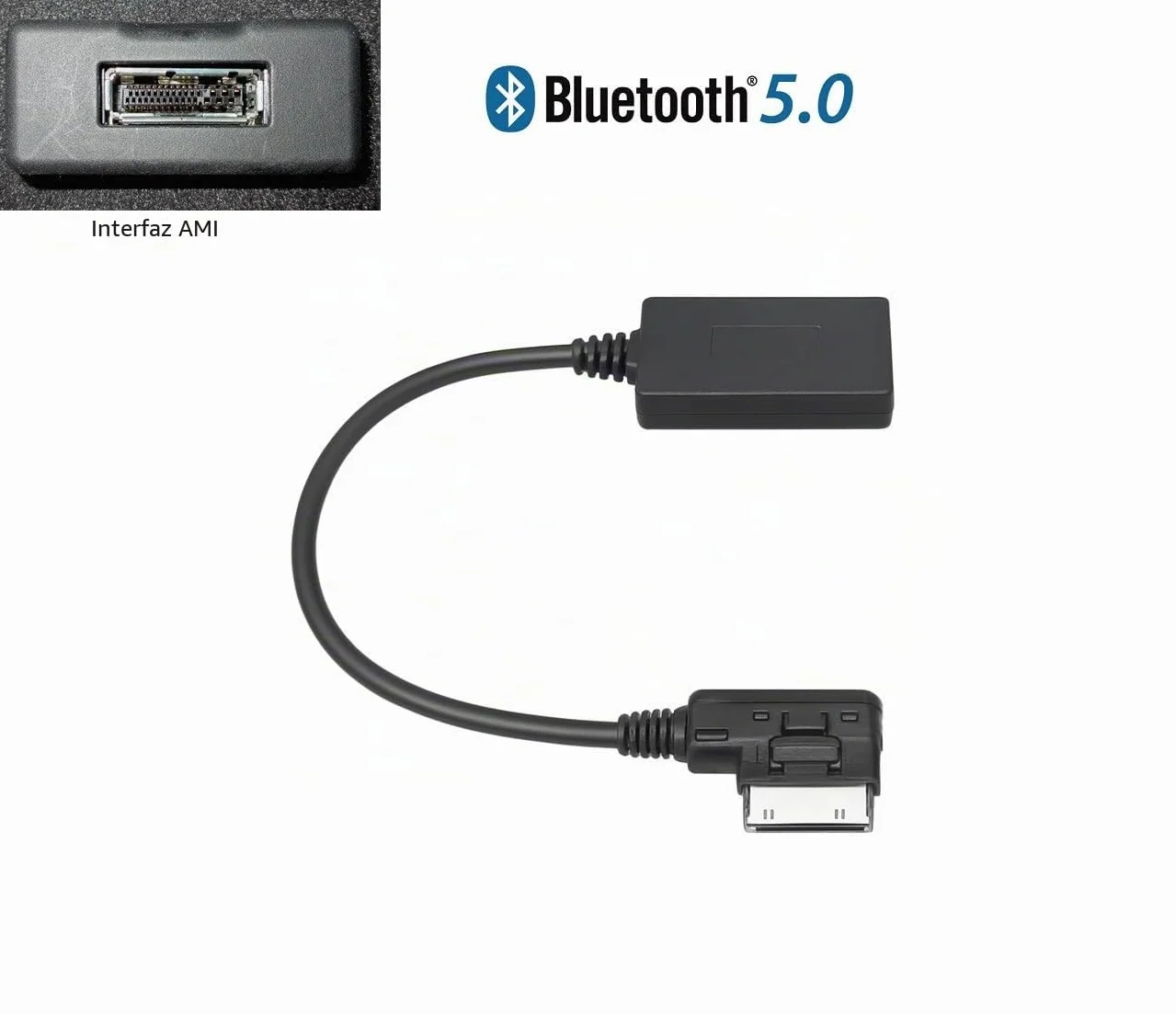Daniko Adaptador Bluetooth aux para Mercedes MB AMI Interface B C CL E S SL ML GL Clase