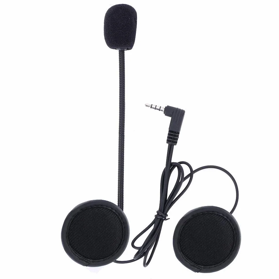 EJEAS Micrófono y Clip para Casco de Motocicleta para V4/V6 Motocycle Bluetooth