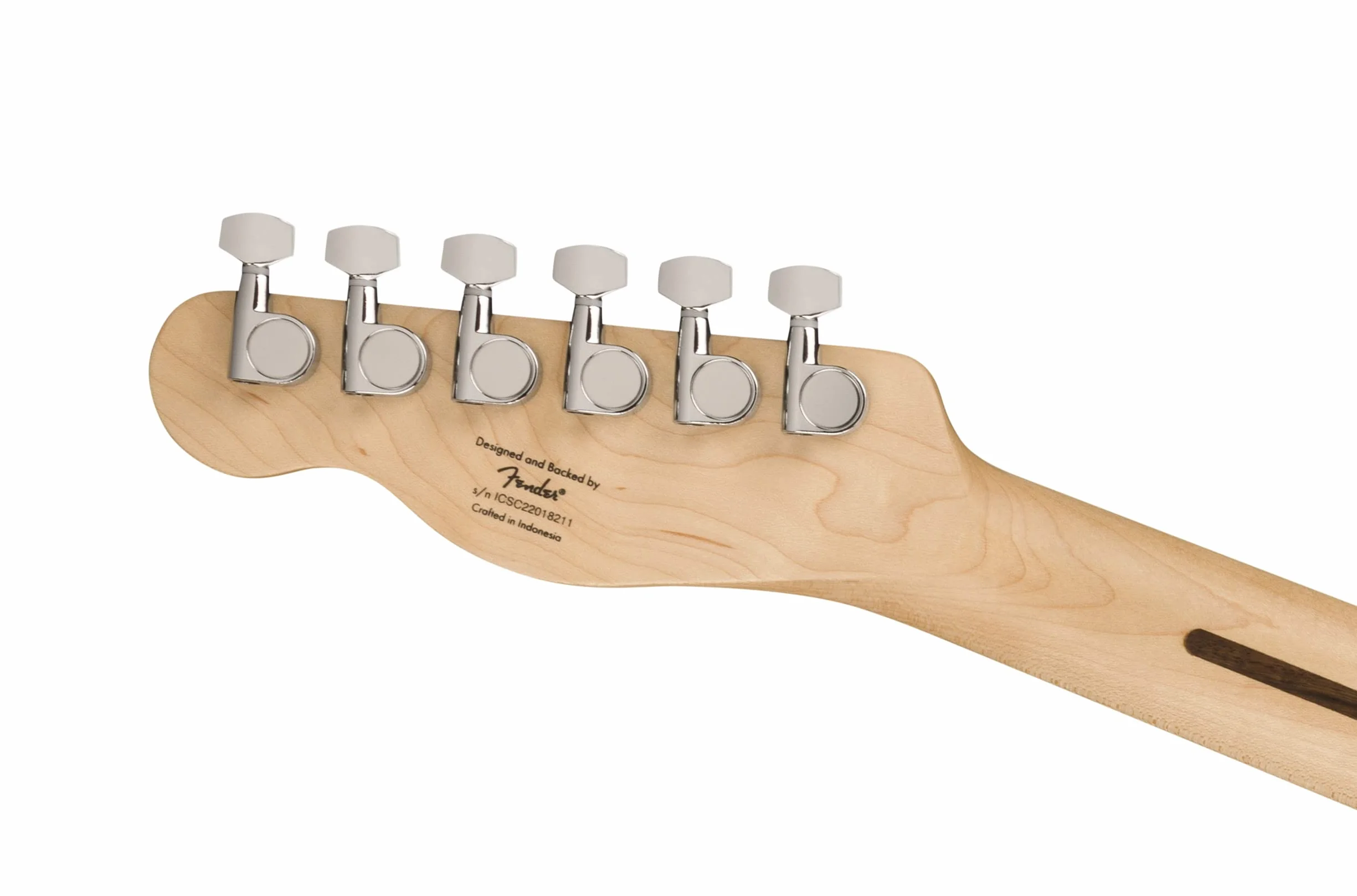 Squier by Fender Sonic Telecaster, Guitarra Eléctrica, Diapasón de Arce, Golpeador Negro, Butterscotch Rubia, Incluye cursos virtuales gratuitos en Fender Play