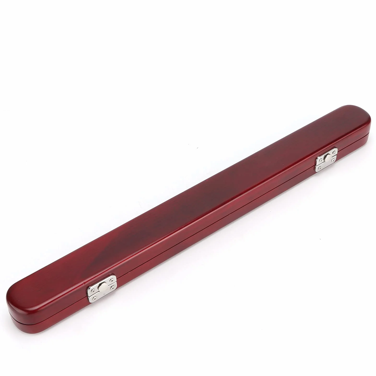 Yctze Caja para Batuta - Estuche de Madera para Almacenamiento de Batuta de Director para Músicos, Caja Protectora para Musical con Cierre Seguro, Elegante Diseño de Madera Compuesta para un Fácil