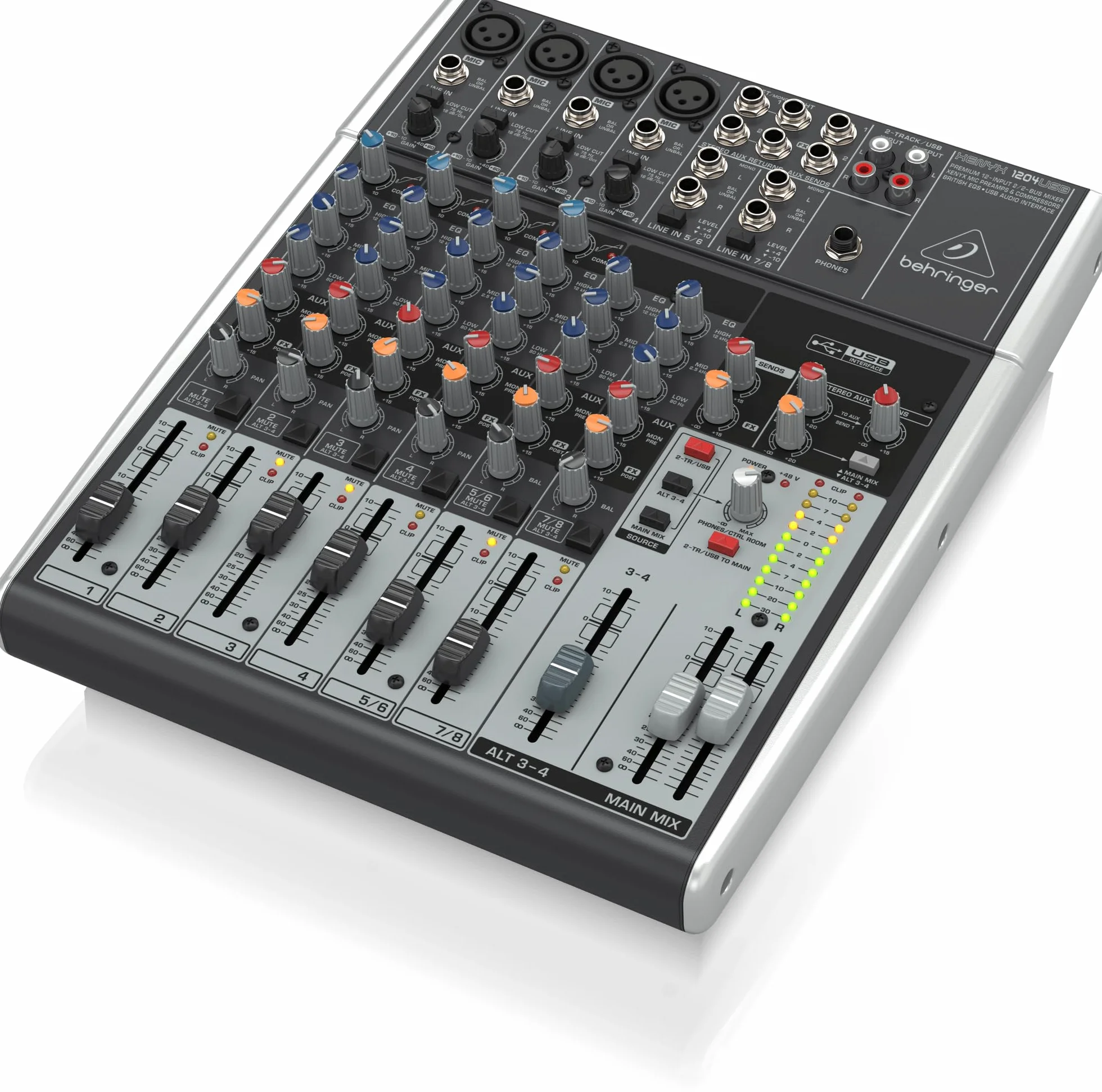 Behringer XENYX 1204USB - Mesa de mezclas