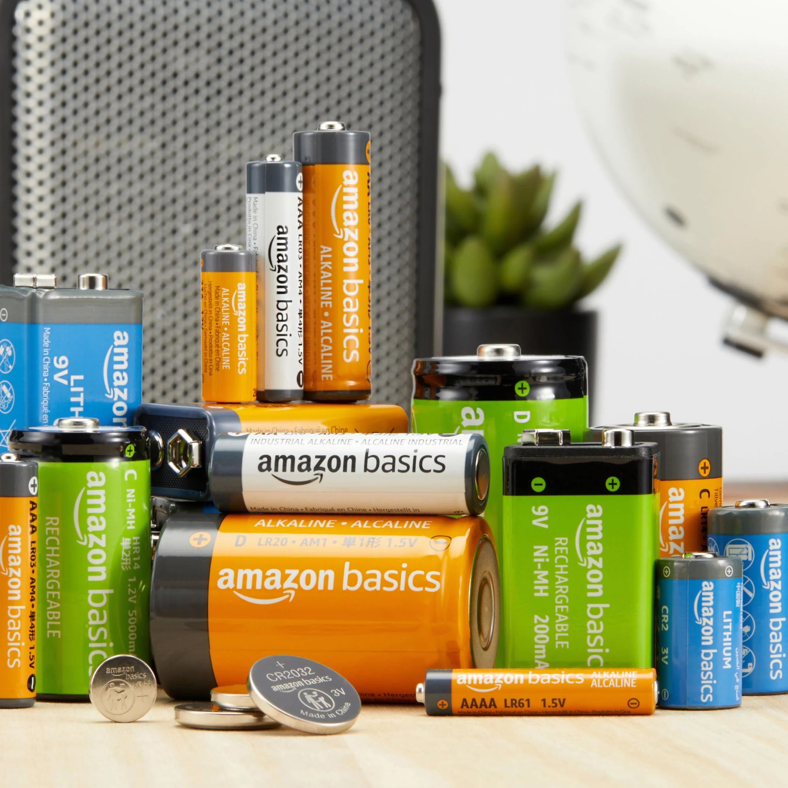 Amazon Basics Paquete 40 Pilas Alcalinas AAA 1,5V Vida Útil 5 Años