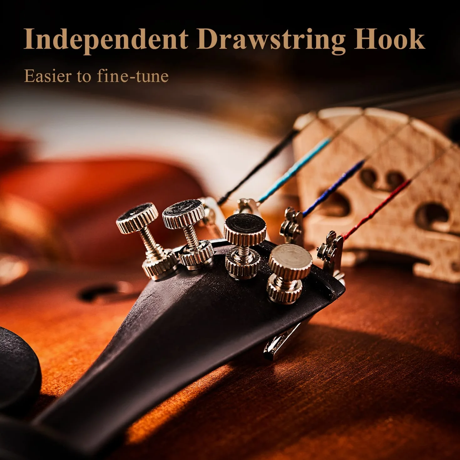 El violín Eastar EVA-3 4/4 de tamaño completo presenta un acabado mate y es adecuado para principiantes adultos. Incluye estuche rígido, hombrera, arco, afinadores y cuerdas de repuesto.