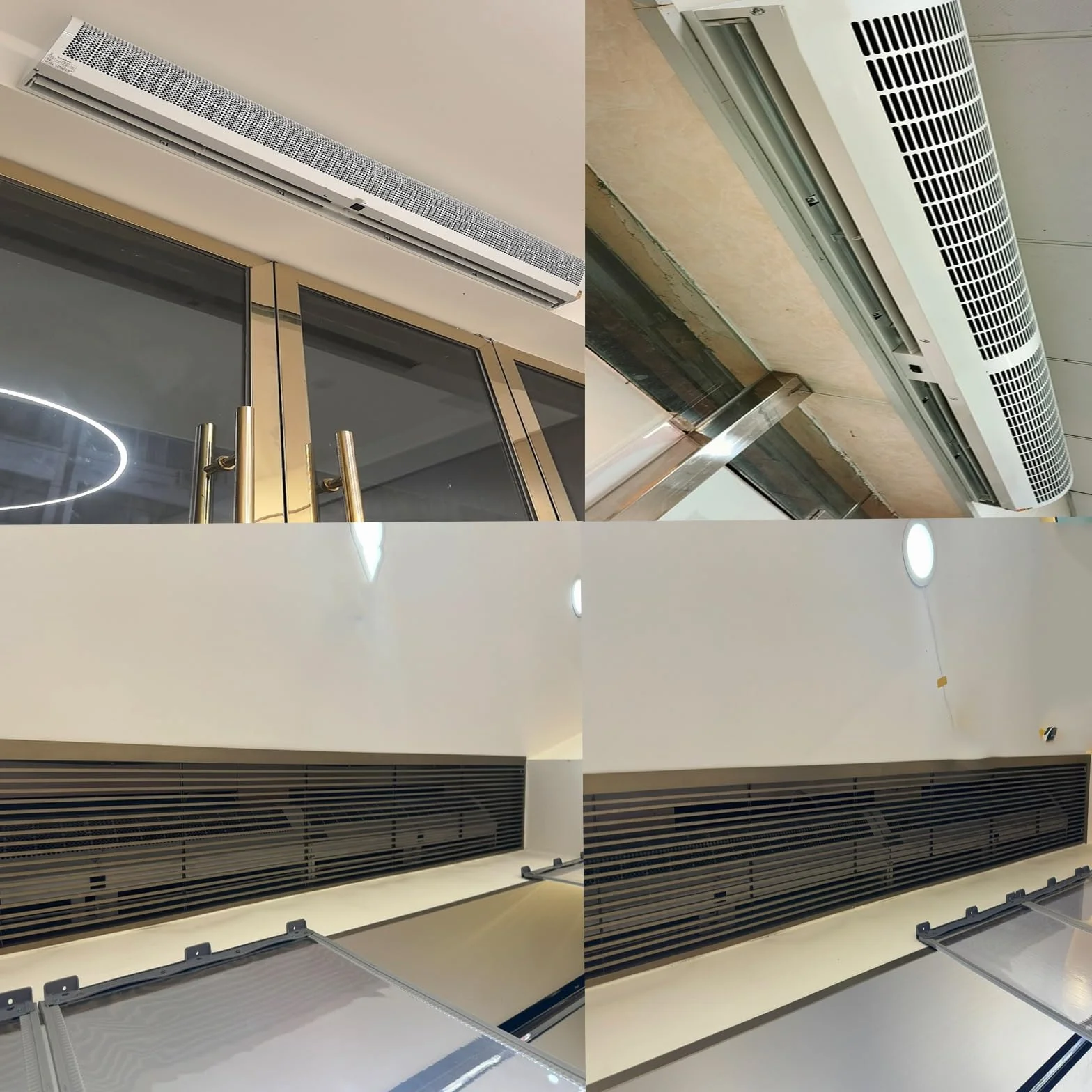 Máquina de Cortina de Aire silenciosa Comercial de Viento Fuerte, 0,9 m 1 m, 1,2 m, 1,5 m Opcional, máquina de Cortina de Aire for Tienda de Catering(150cm(59inch))