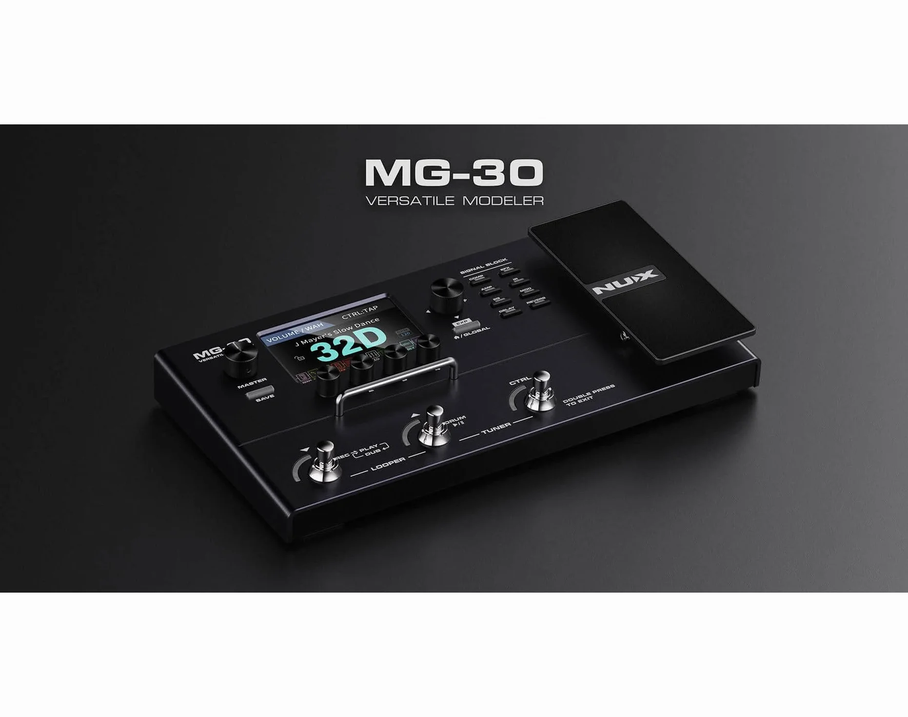 Modelador de guitarra multiefectos NUX