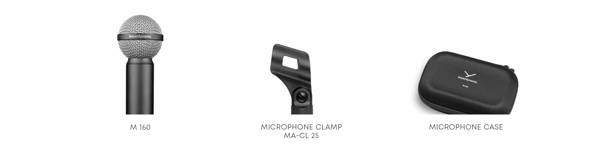 beyerdynamic M 160 Micrófono dinámico de Doble Cinta (hipercardioide)