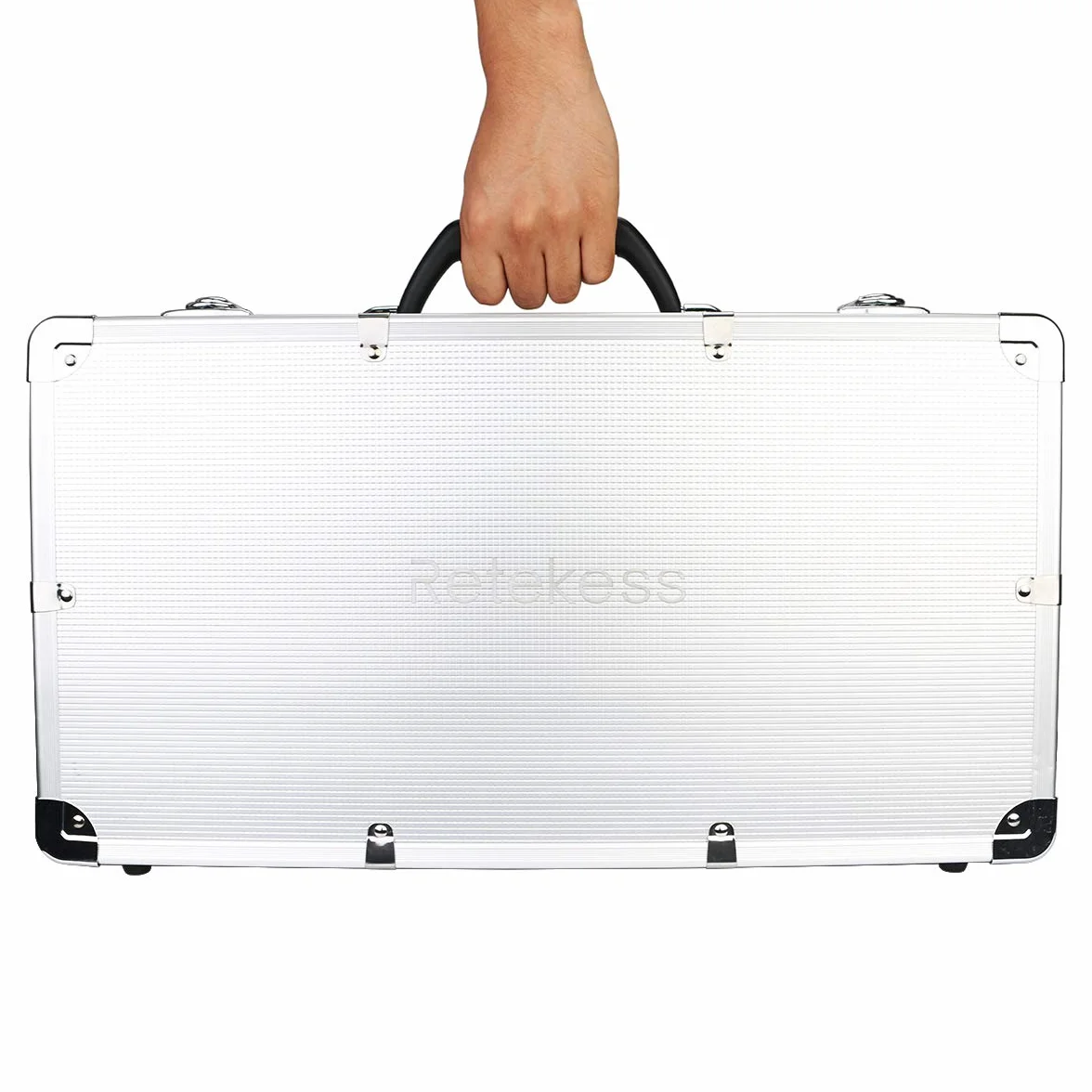 Retekess T130, T130S Estuche de Carga para Sistemas de Guía Turística, 32 Ranuras,Estuche de Transporte con Textura Resistente para Sistema de Guía Turística Inalámbrico Retekess T130, T130S