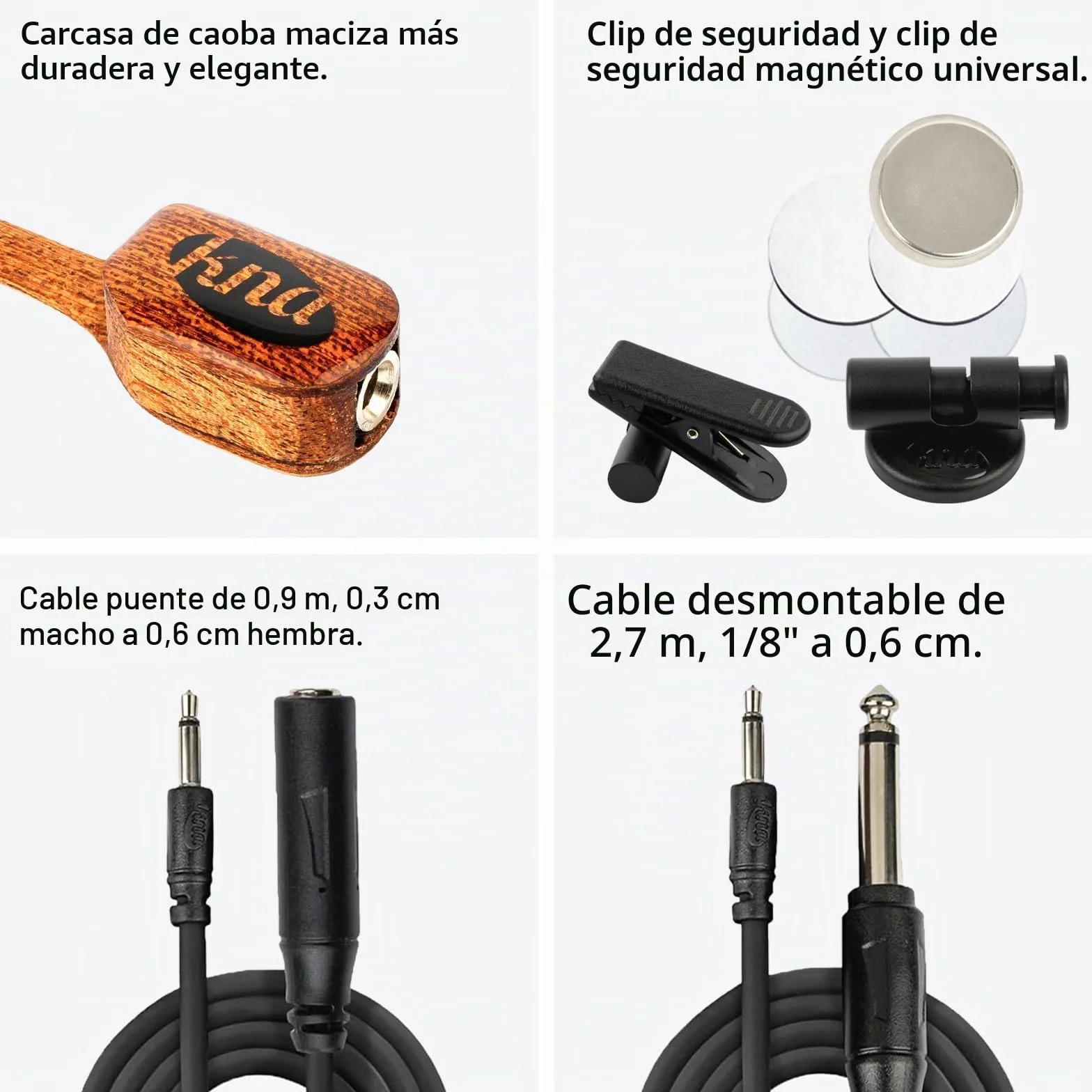 KNA Pickups - Pastilla para guitarra acústica (SG-1)