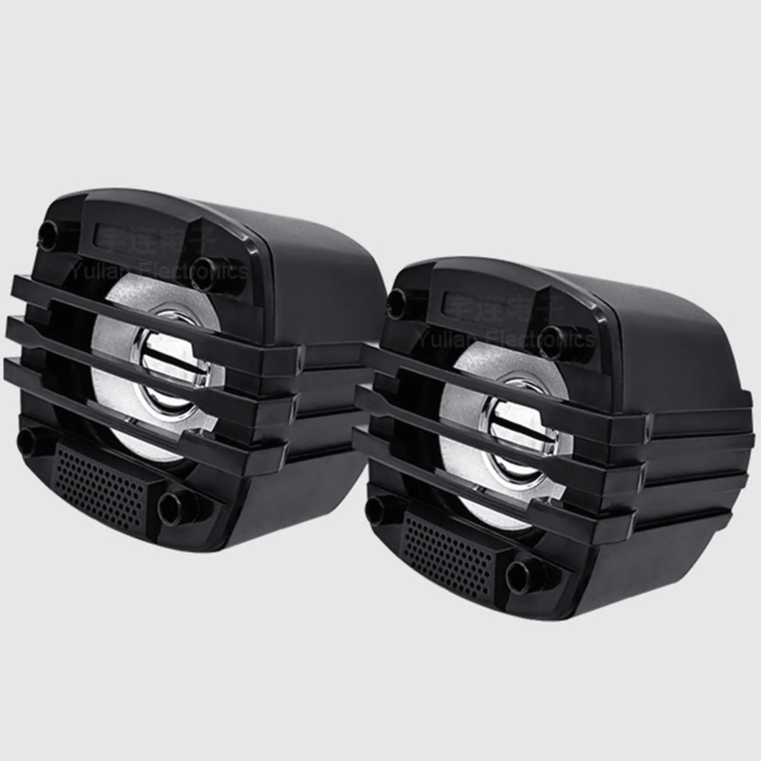 Altavoz moto manillar Systèmes Audio stéréo de guidon Avec Radio FM et Bouton de contrôle, gamme complète étanche Bluetooth Haut-parleurs stéréo Pour Scooter 12V VTT