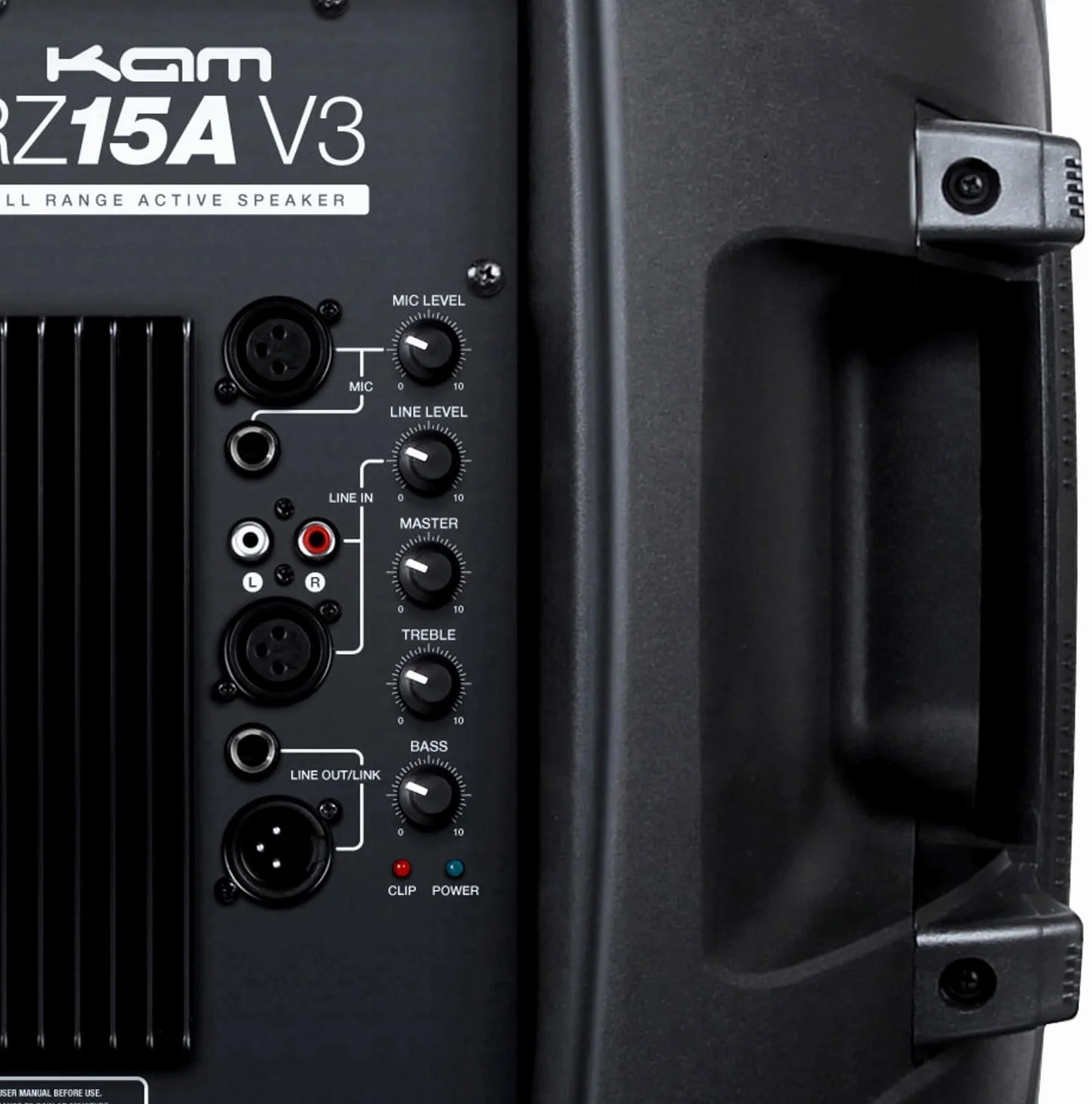 Kam RZ15A V3 - Altavoz activo PA DJ de 1200 W