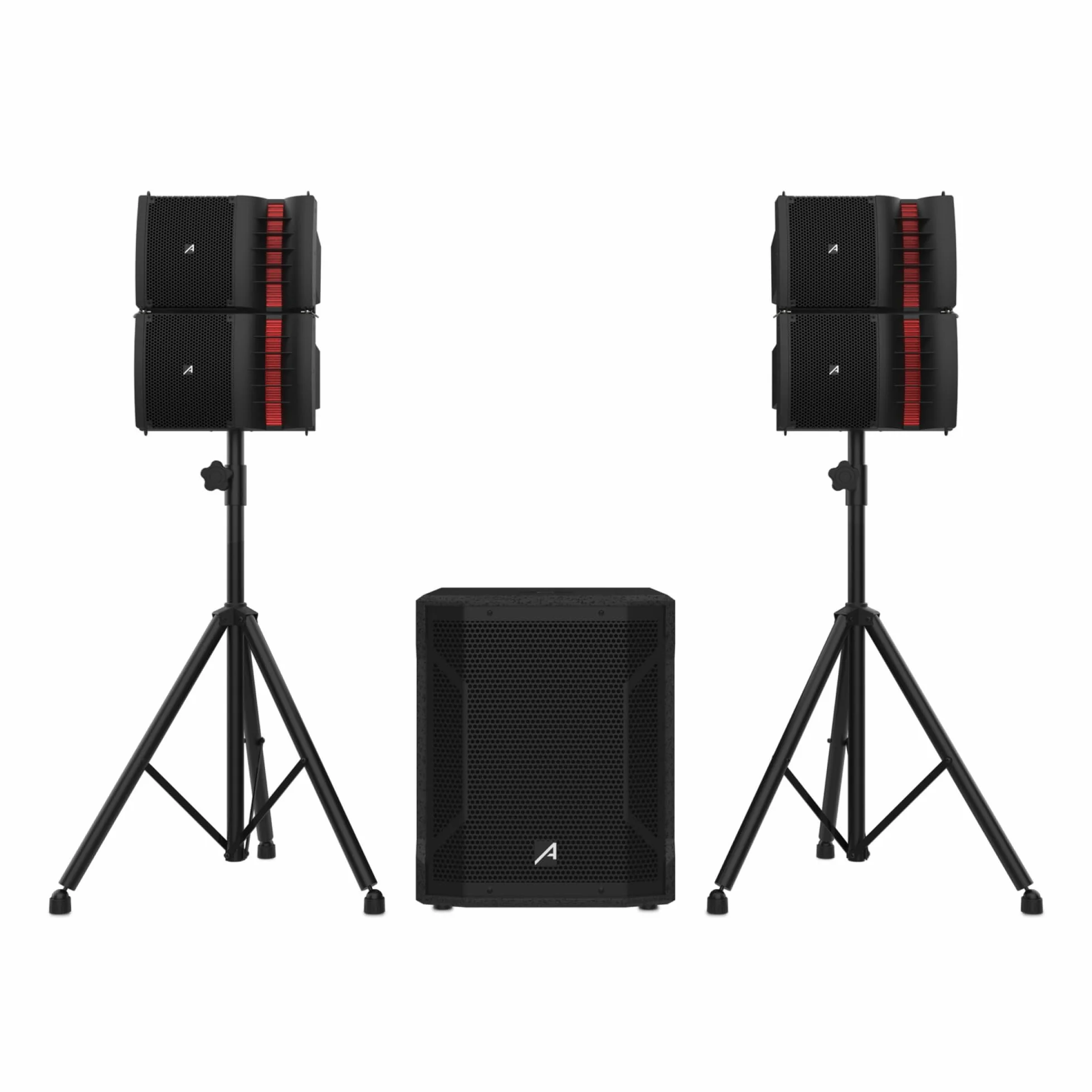 Audibax Seattle 1000 Sistema PA Line Array Bluetooth + Soportes