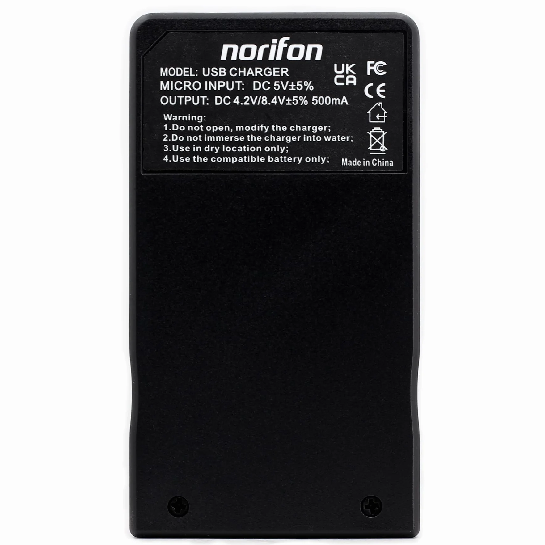 Norifon NP-BG1 USB Cargador para Sony Cyber-Shot DSC-H50 DSC-H55 DSC-H70 DSC-H90 DSC-HX30V DSC-HX5V DSC-HX7V DSC-HX9V DSC-W150 DSC-W290 DSC-W230 DSC-W220 DSC-W200 DSC-W300 DSC-W50 Cámara y Más