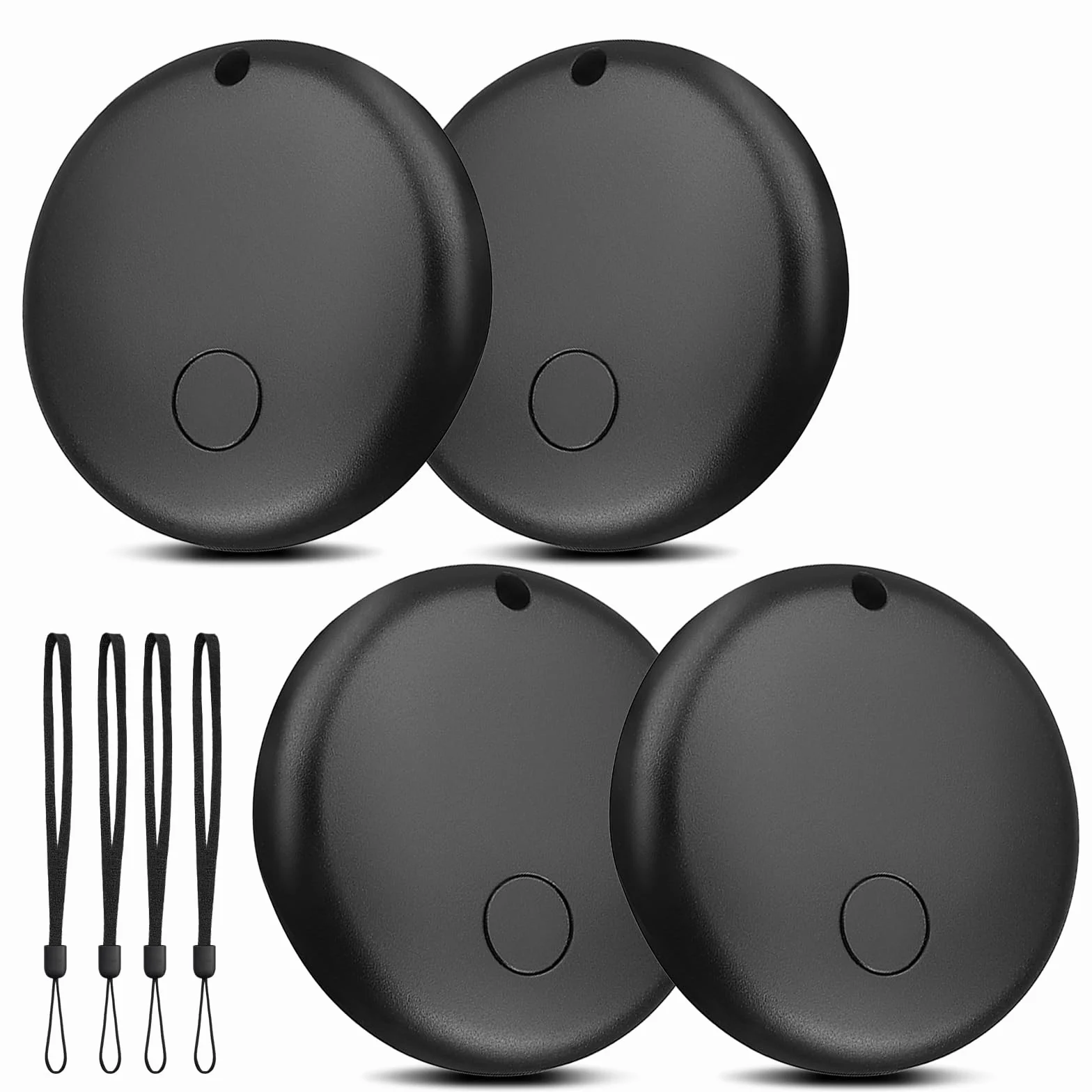 4PCS Pixelure Smart Tracker Tag Android Smart Tag, Localizador de Objetos Bluetooth Finder Tracker Localizador Bluetooth Compatible con Google Find Hub App, Impermeable Rastreador para Llaves