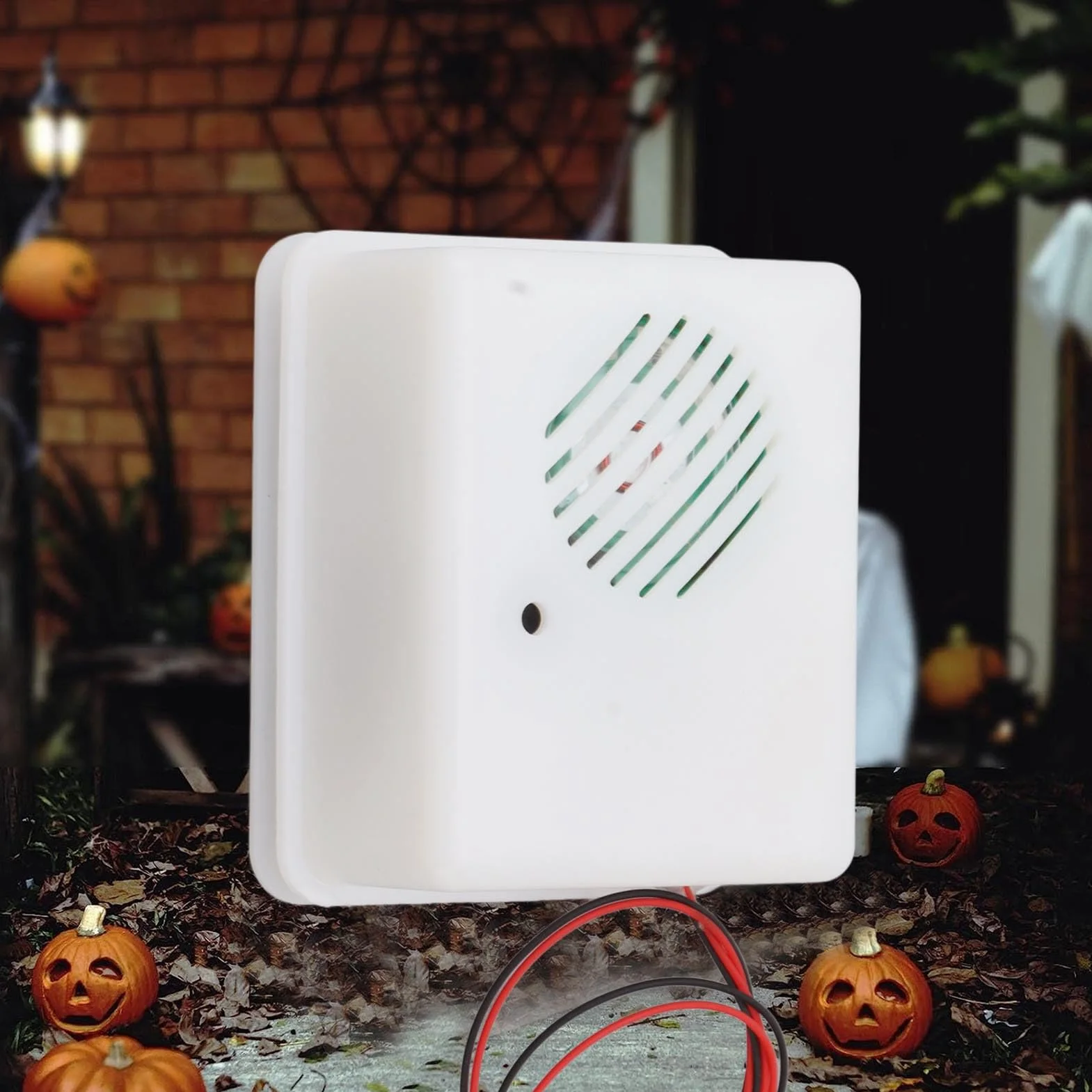 Altavoz con Reproductor de Sonido de Halloween, Altavoz con Reproductor de Sonido Aterrador para Decoración de Halloween, Fiesta Temática