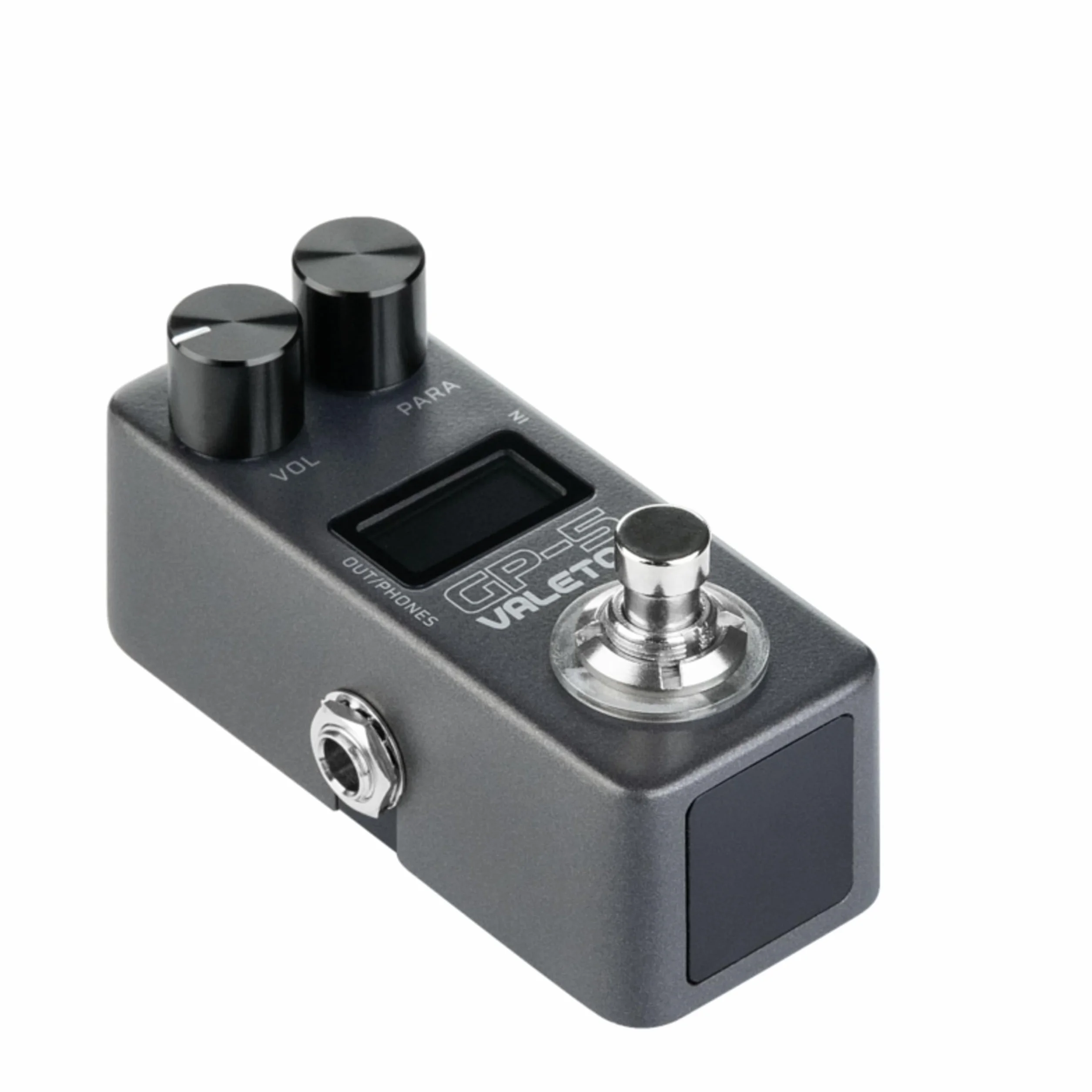 Valeton GP-5 Kompaktes Multi-Effektpedal (Effektprozessor mit über 100 Effekten, NAM-Amp-Modeling, IR Loader, 100 Patch Slots, Bluetooth, USB-Audio-Interface, Stereo-Ausgang, Metallgehäuse), Schwarz
