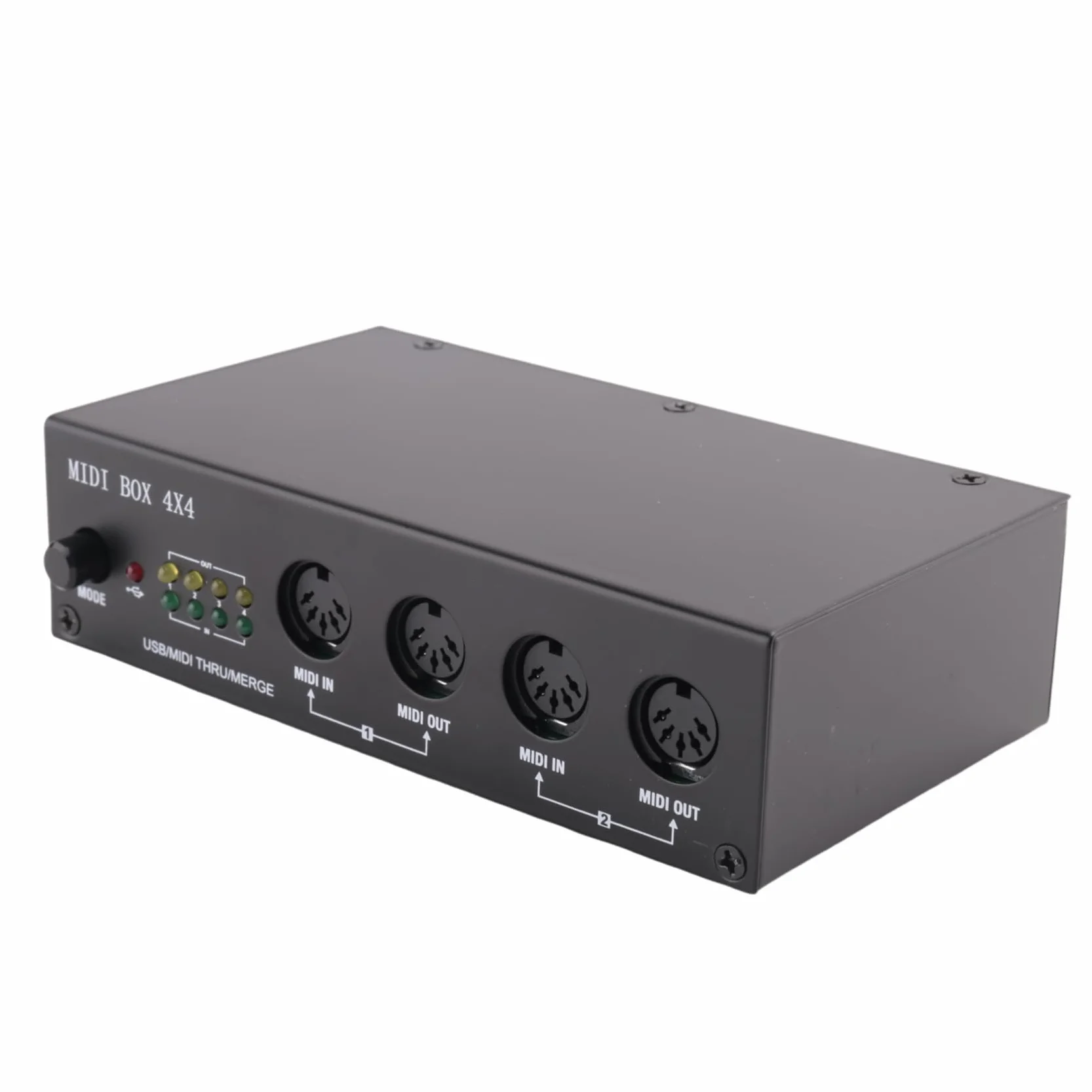 Instrumentos Musicales Midi Caja Interfaz USB Midi Fusionada una TravéS de la Caja 64 Canales Midi