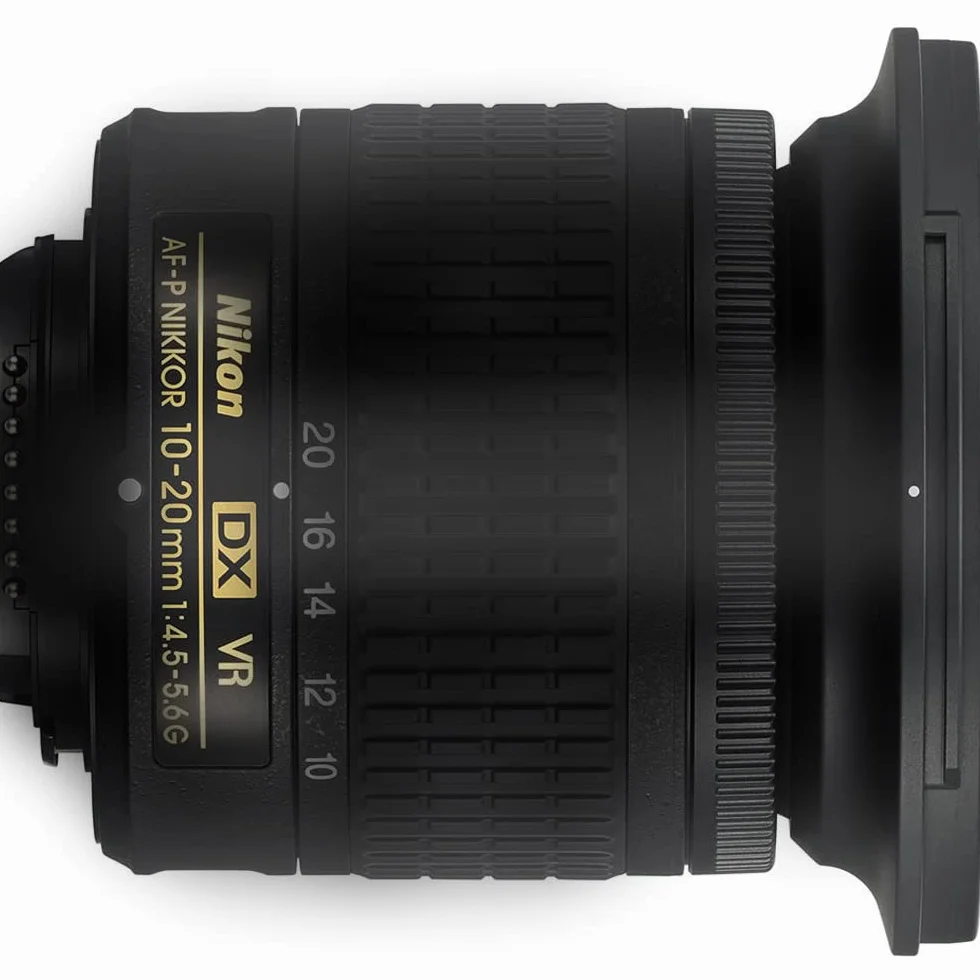 Nikon AF-P DX NIKKOR 10-20mm f/4.5-5.6G VR Objetivo Negro Reacondicionado