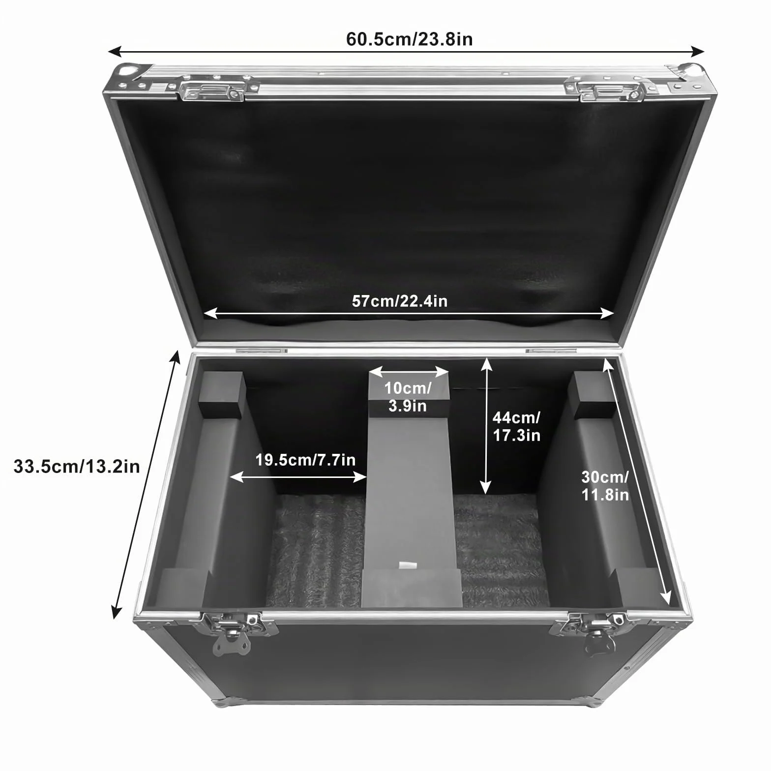 2PCS cabezas móviles LED con flight case Mini 7R Beam 230W lámpara luz de discoteca luces escenario 18CH Moving Head para DJ Bar Fiesta escenario Club Iluminación