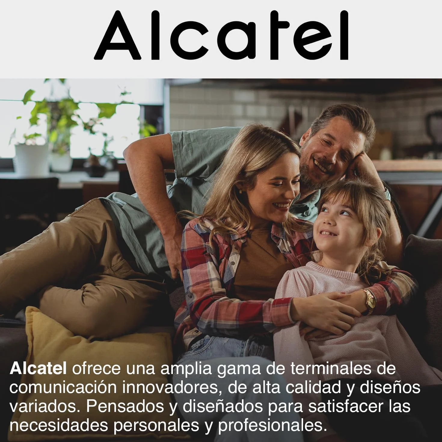 ALCATEL E160 Teléfono inalámbrico DECT Azul