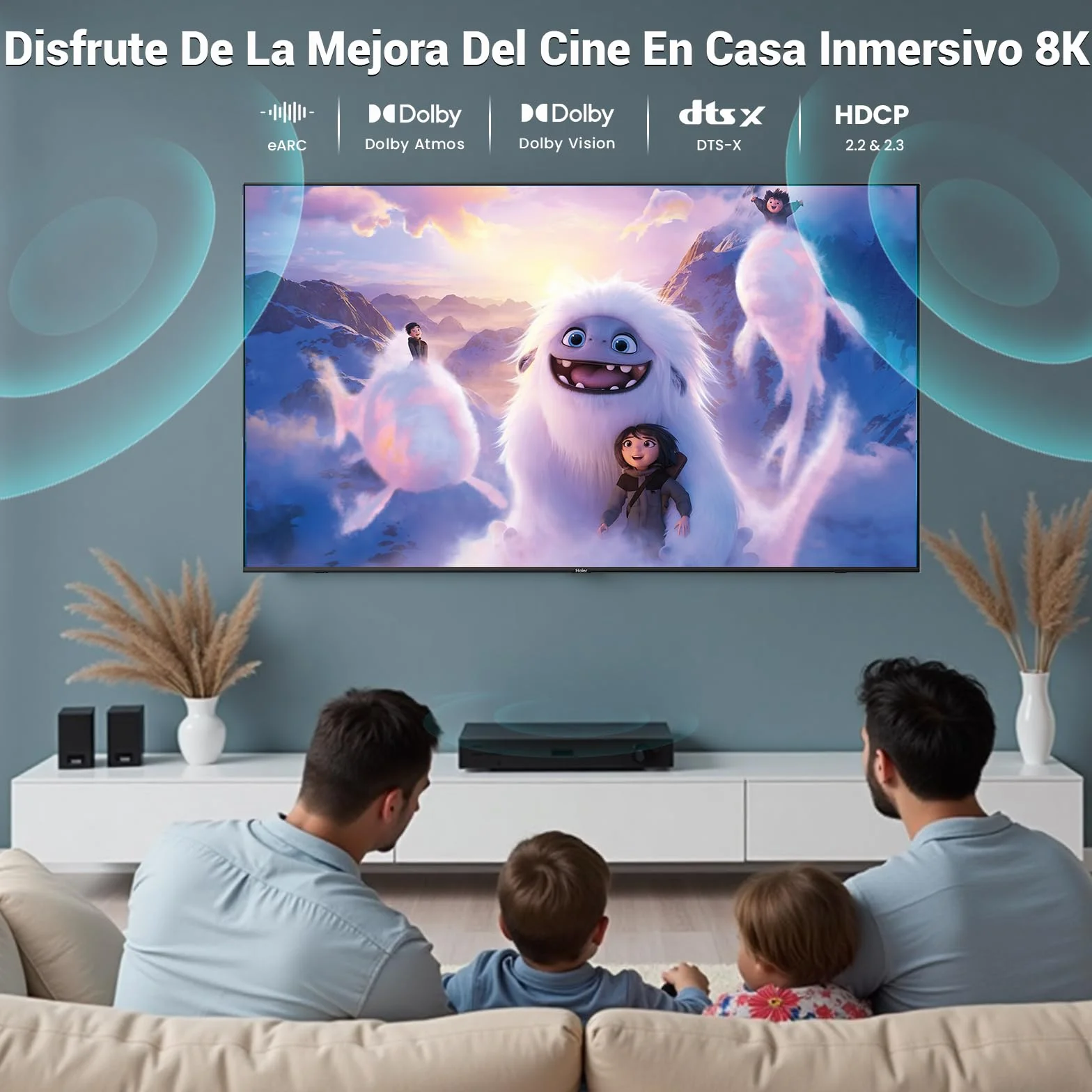 Cable HDMI 2.1 2 Metros 48Gbps Ultra Alta Velocidad 4K 240Hz 8K 60Hz 10K Aluminio HDCP 2.3 eARC HDR10+