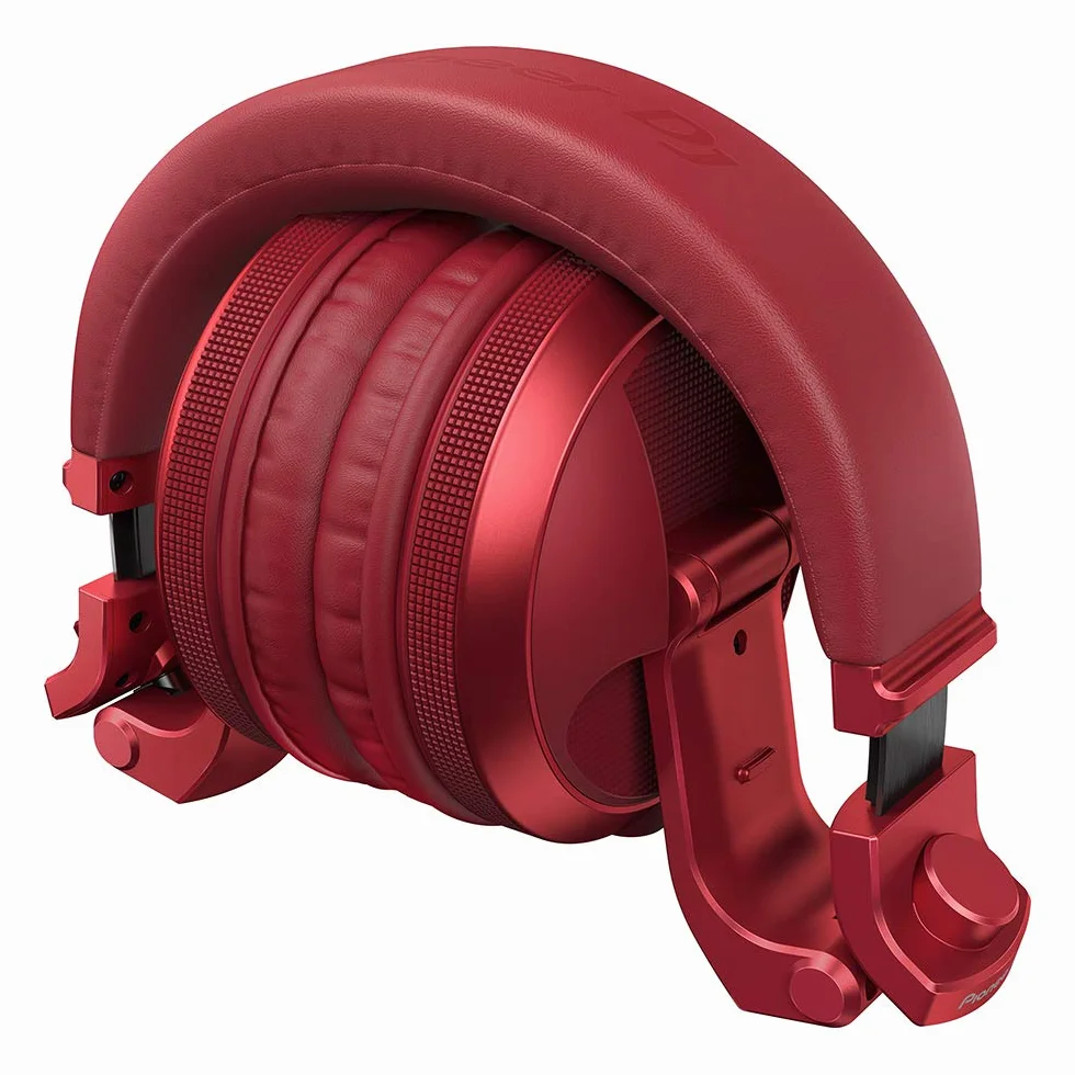 Pioneer DJ HDJ-X5BT-R Auriculares Bluetooth para DJ, Rojo