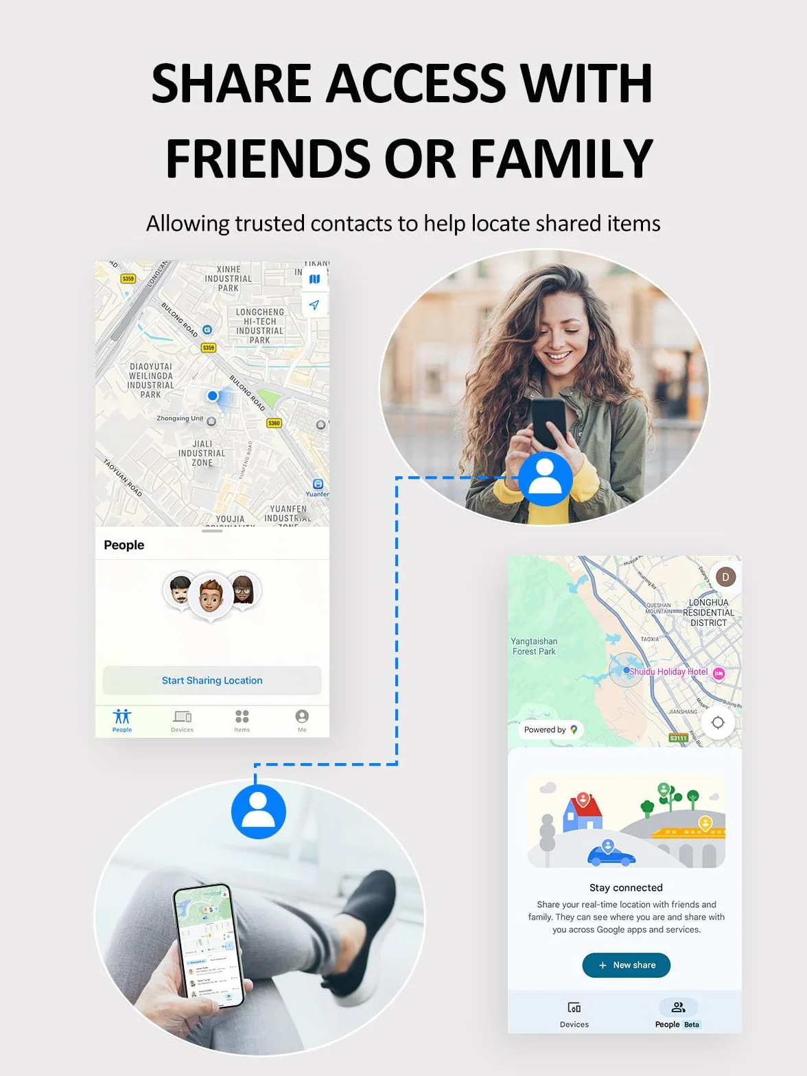 Tarjeta Rastreador para Apple y Android, Recargable Tarjeta de Localizador de Billetera Trabajar con Apple Find My y Google Find Hub, para rastrear Carteras, Equipaje (for iOS & Android, 1 Pack)
