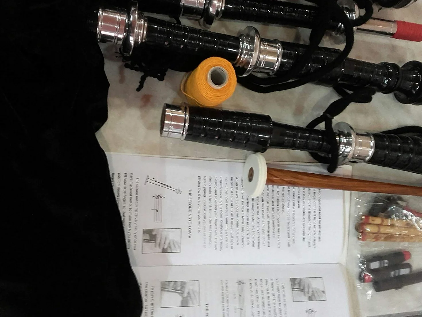 Gaitas - Kit de iniciación con libro de canteras para principiantes