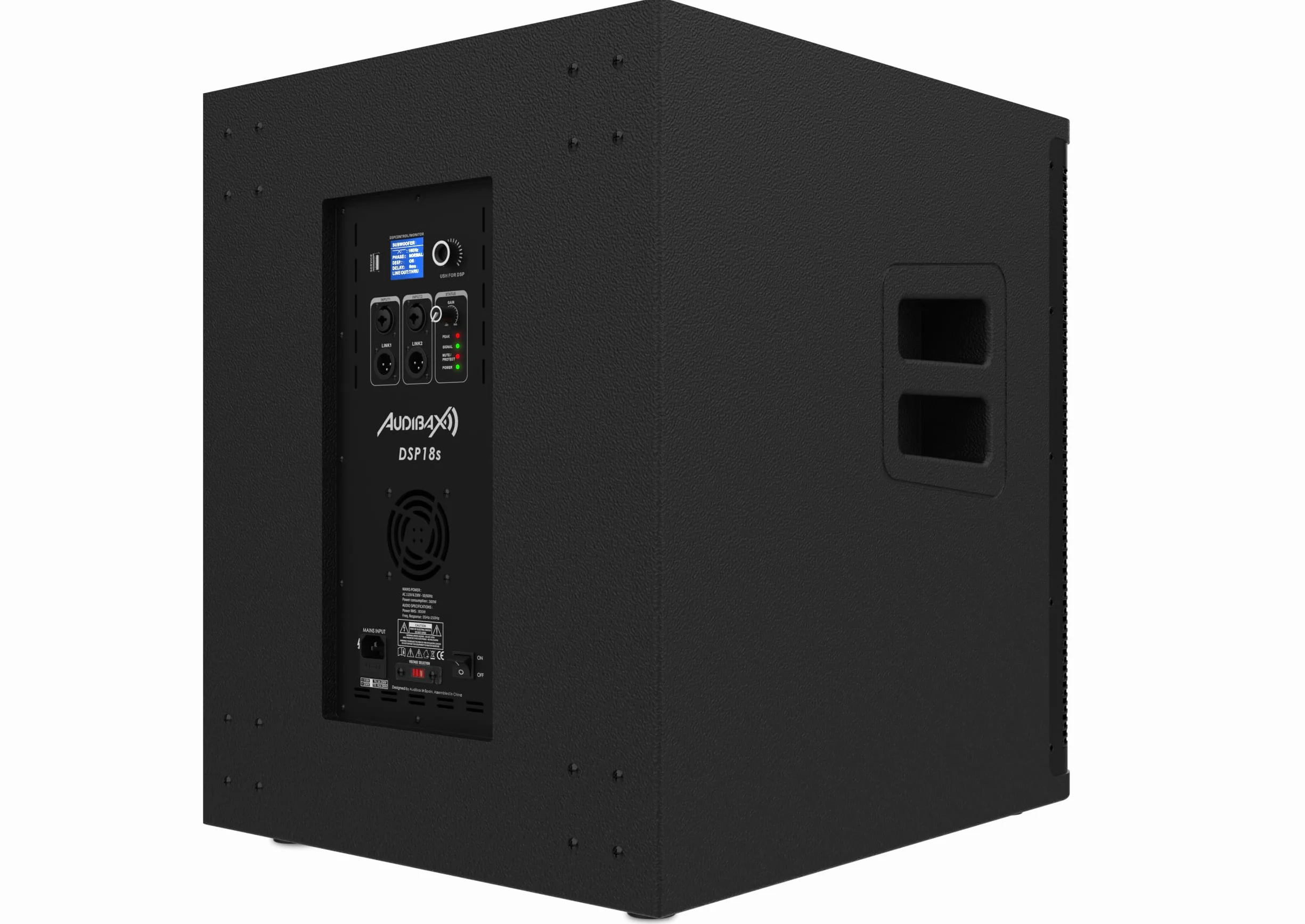 Audibax DSP18s Subwoofer Activo 800W G2
