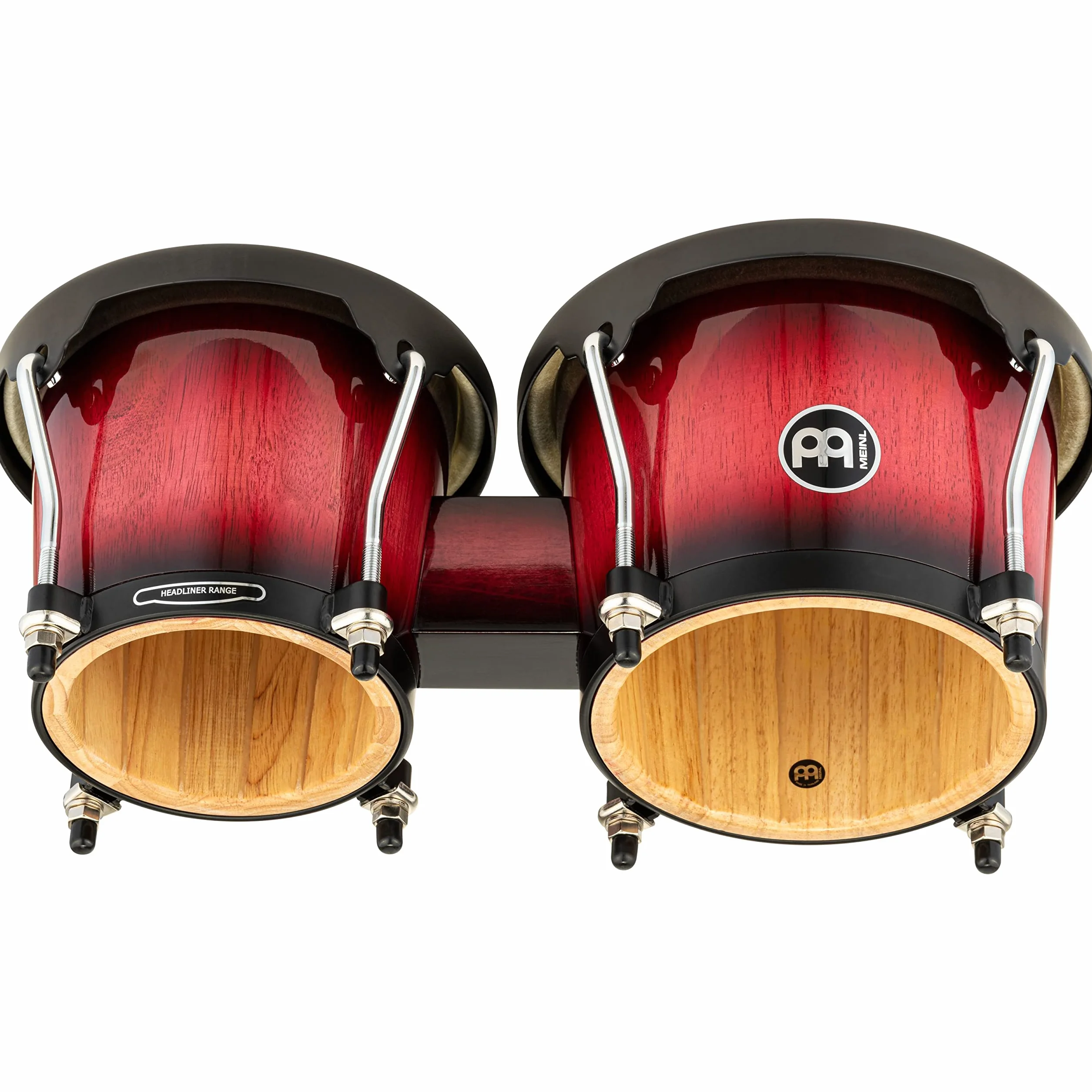 Meinl Percussion HB100WRB - Bongos, Rojo, Vino estallido