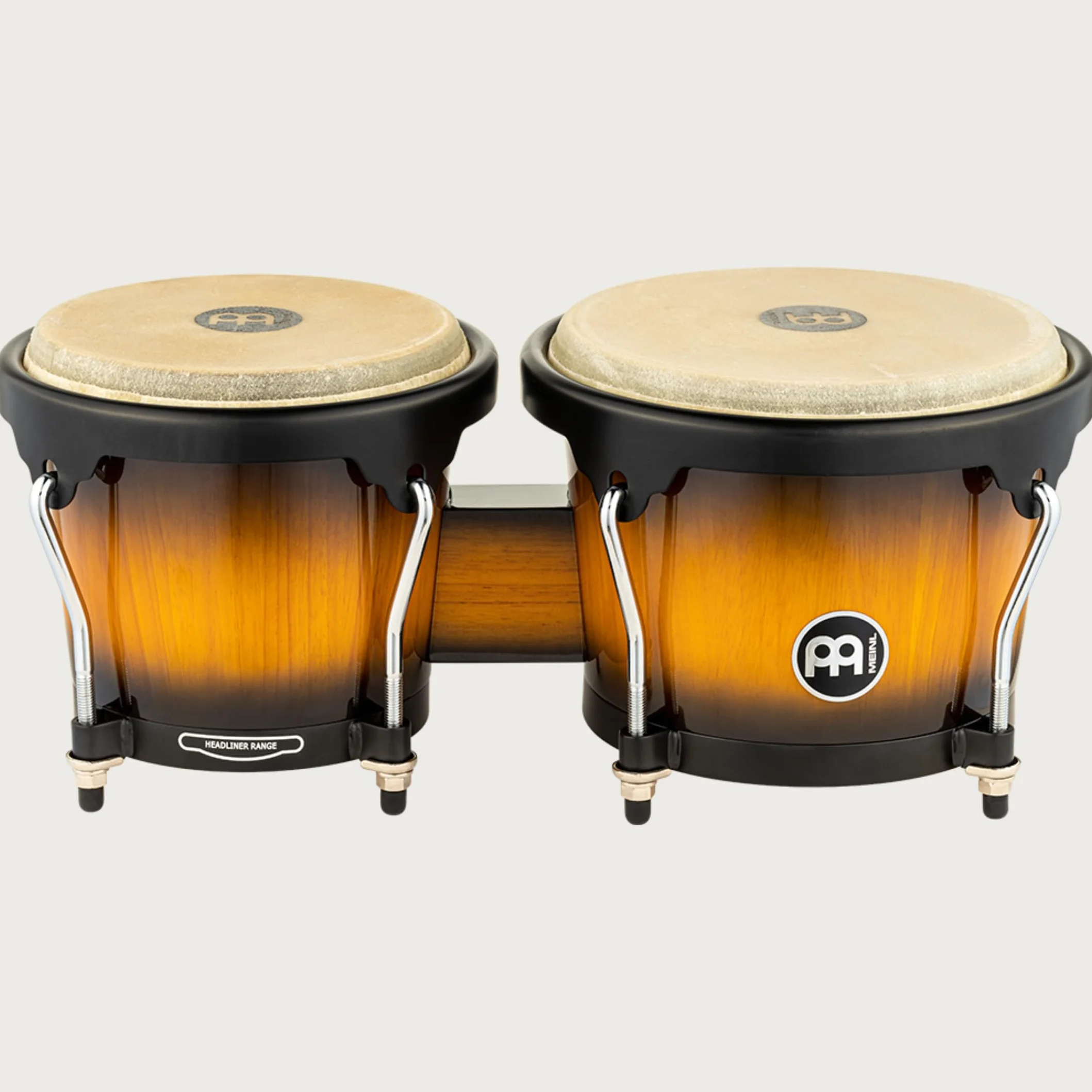 Meinl Percussion HB100VSB - Wood bongo, Multicolor, Estallido de sol